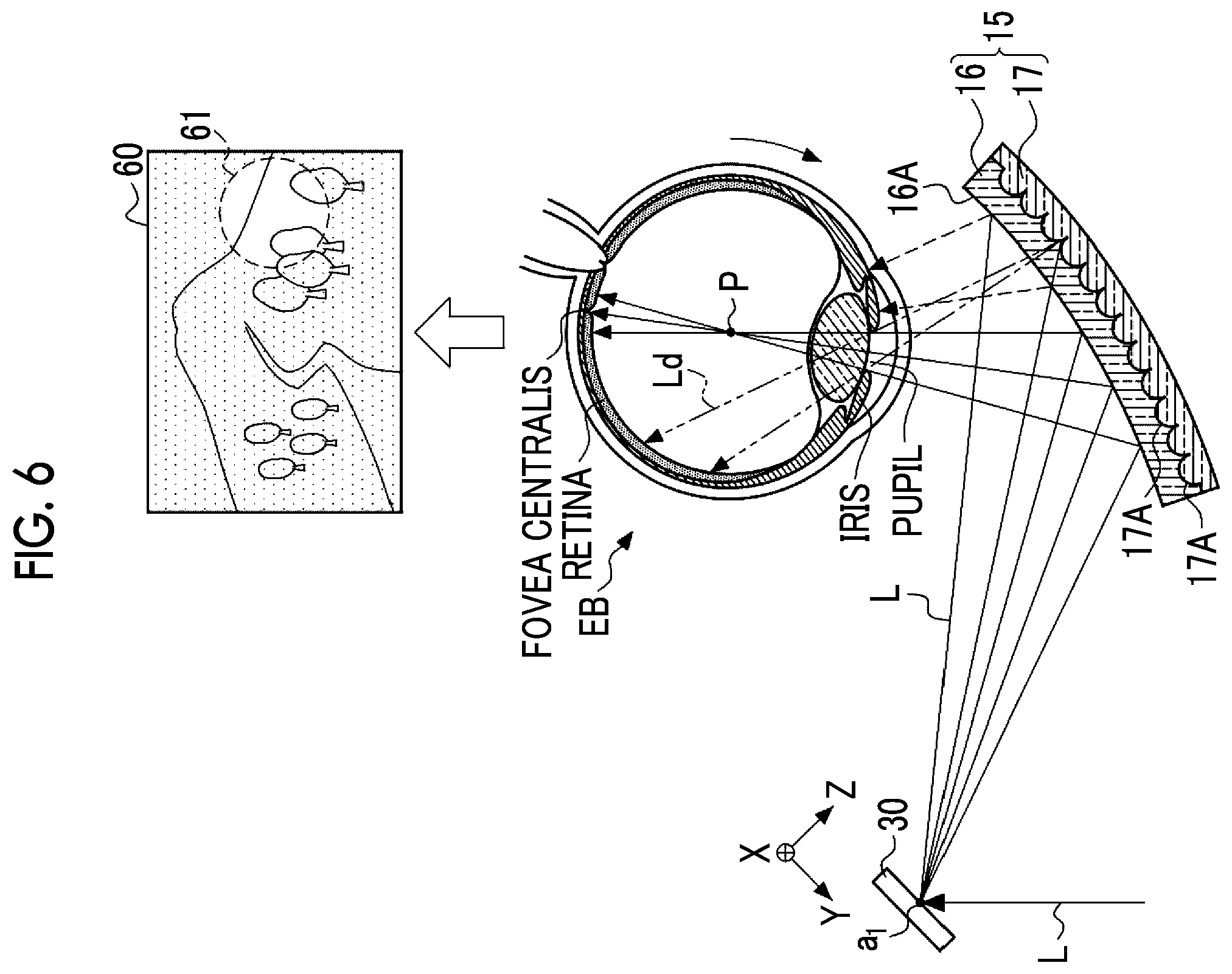 Patent US12422668 Figure 6 – Light scanning device