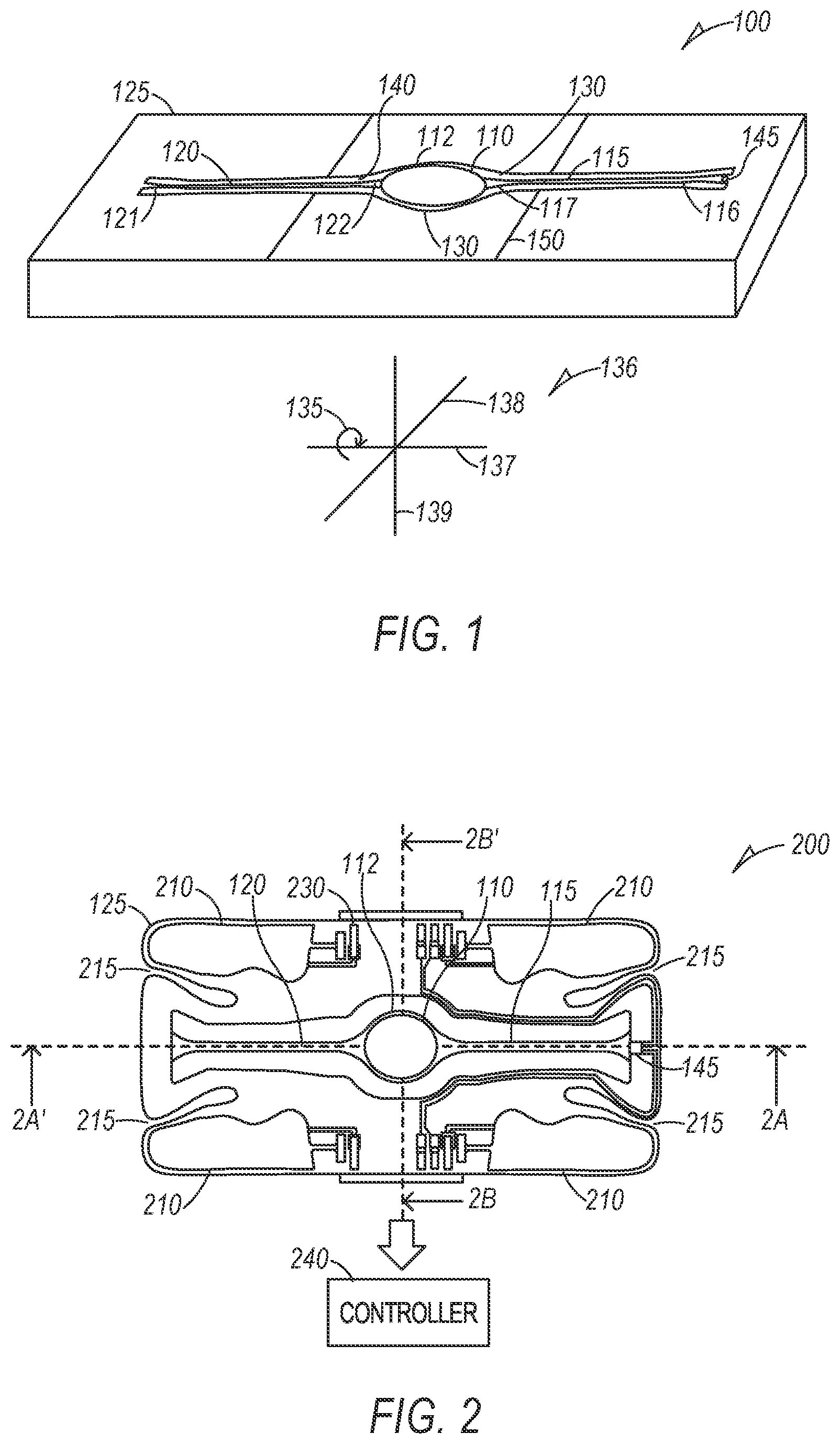 Patent US12422669 Figure 1 – Self-aligned mask for humidity barrier patterning