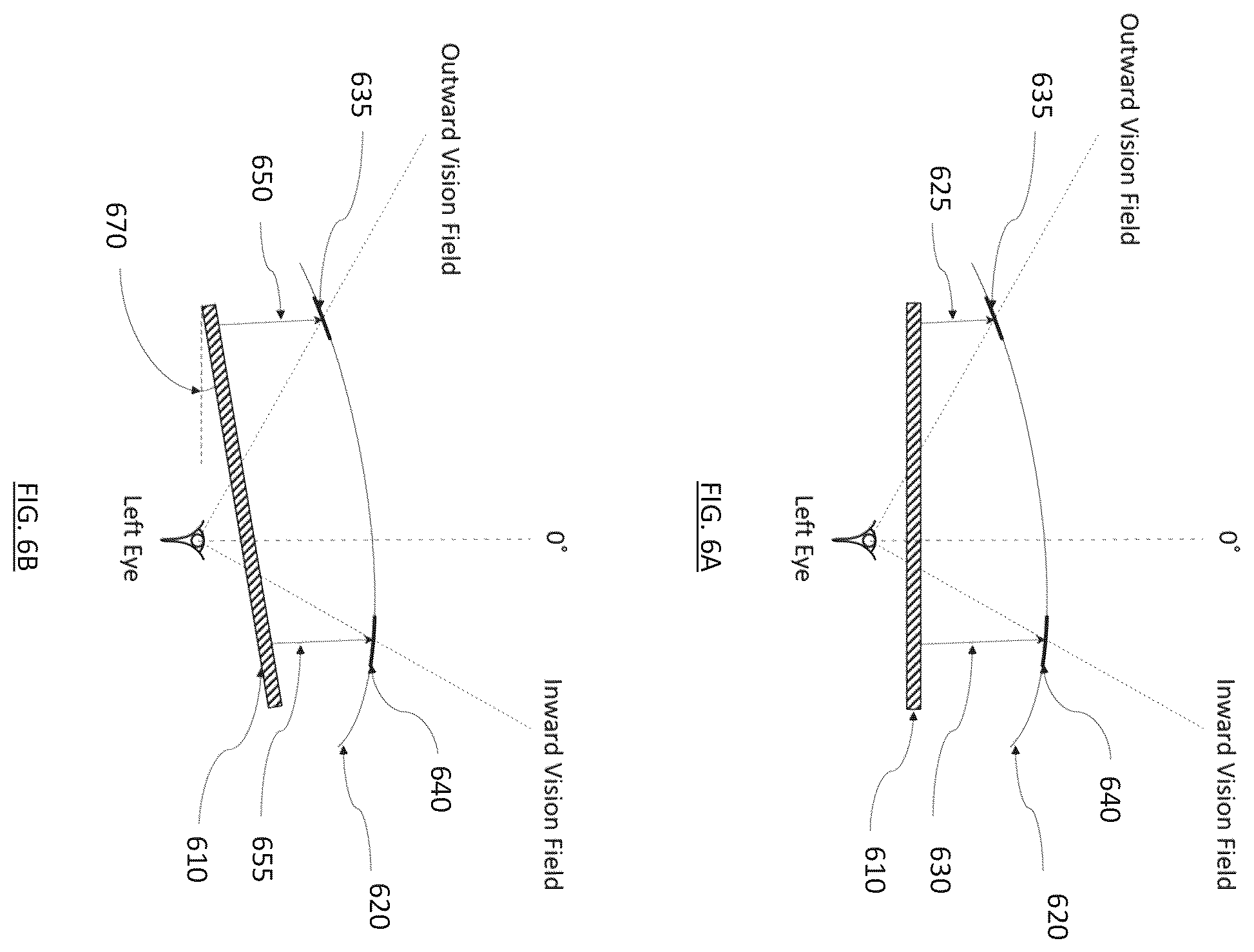 Patent US12422674 Figure 6 – Head mounted augmented reality system, apparatus and device with freeform surfaced optical combiner
