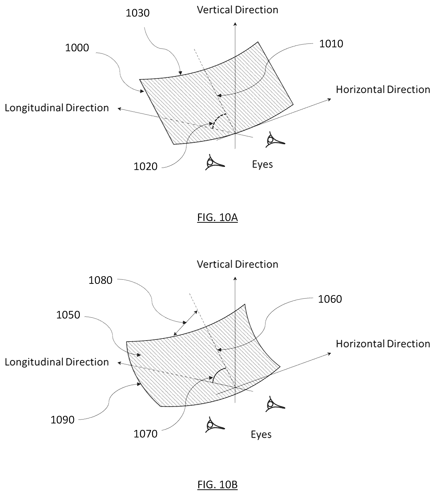 Patent US12422674 Figure 10 – Head mounted augmented reality system, apparatus and device with freeform surfaced optical combiner