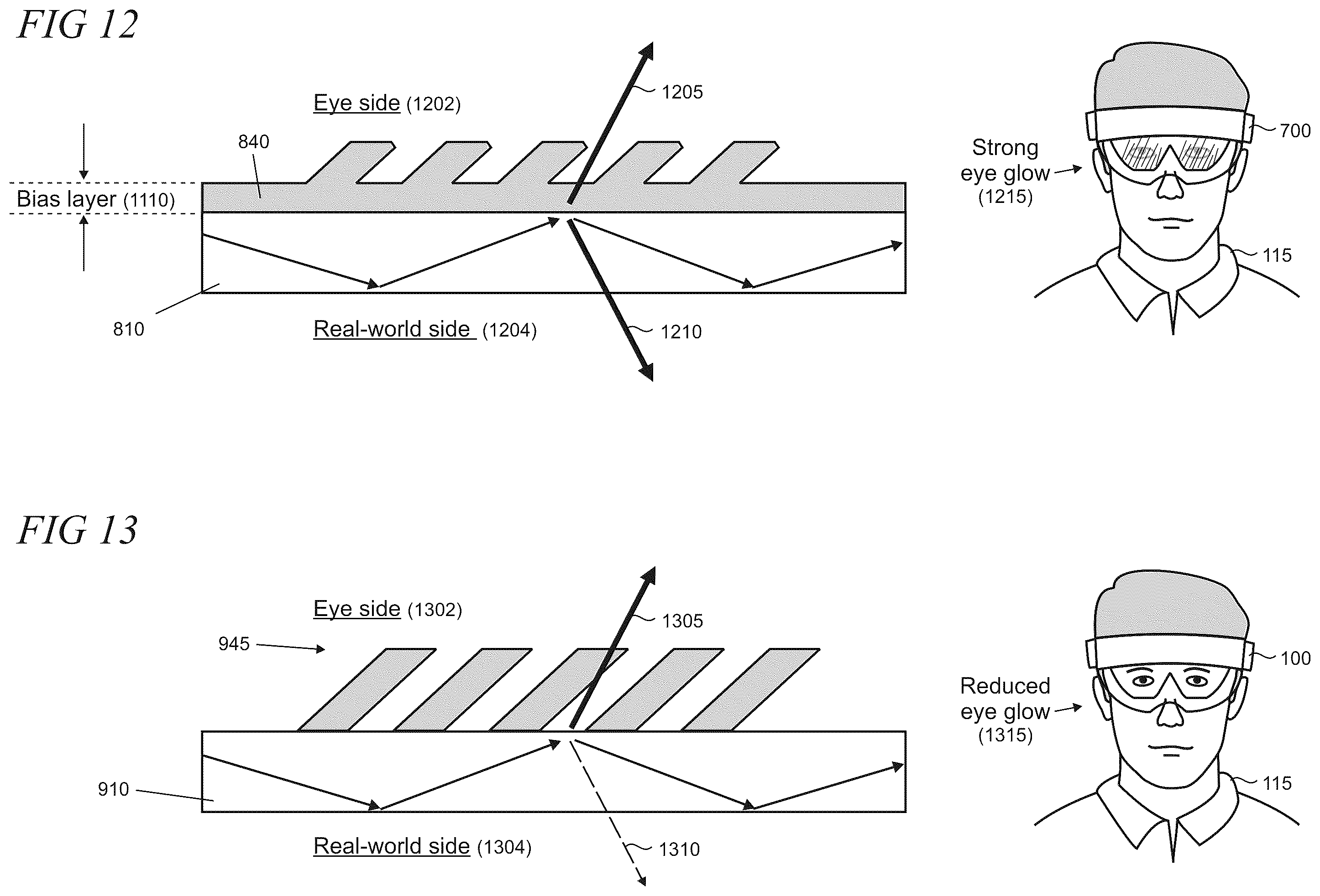 Patent US12422677 Figure 9 – Slanted surface relief grating replication by optical proximity recording
