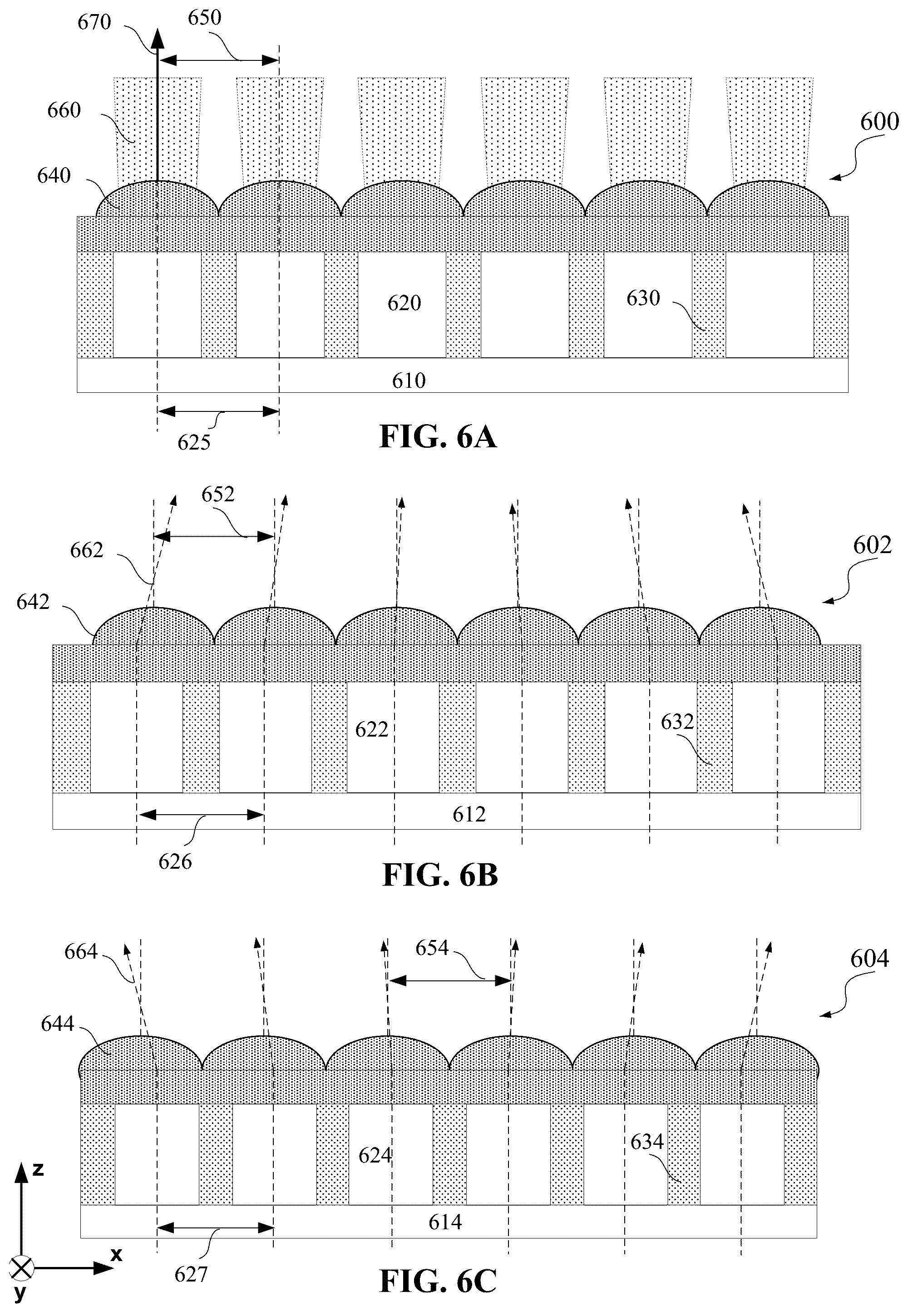Patent US12422678 Figure 6 – Multilayer flat lens for ultra-high resolution phase delay and wavefront reshaping