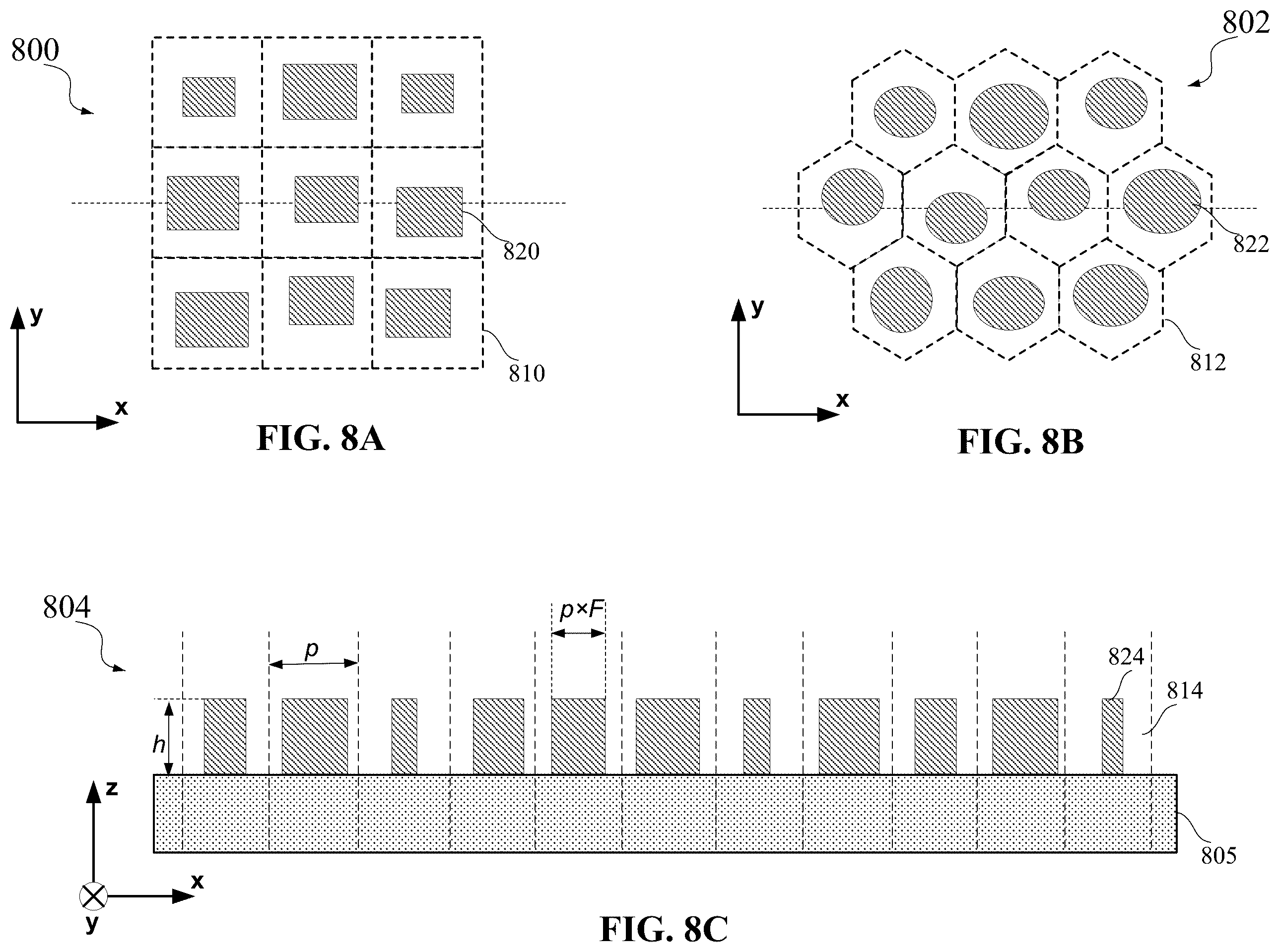Patent US12422678 Figure 8 – Multilayer flat lens for ultra-high resolution phase delay and wavefront reshaping