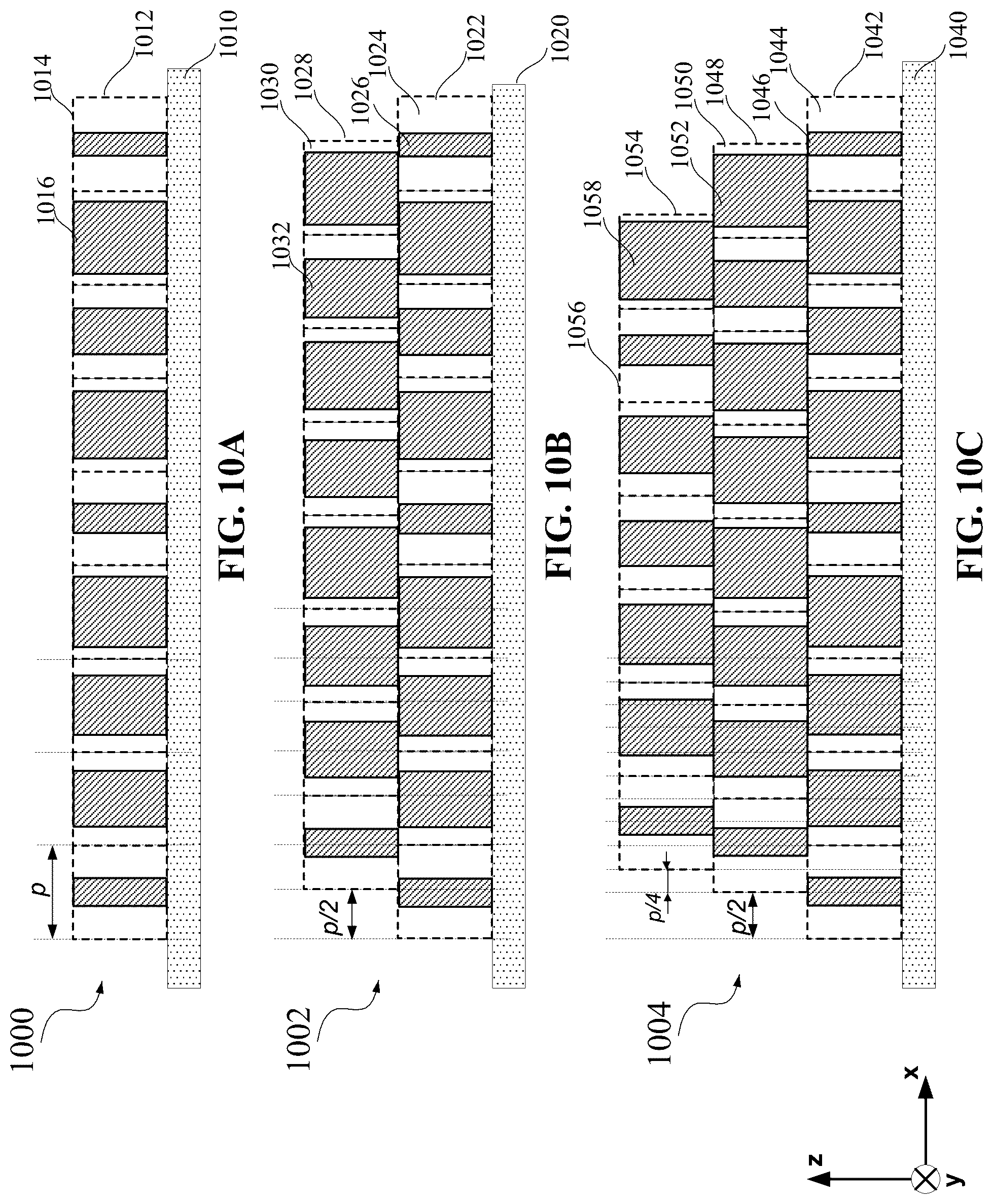 Patent US12422678 Figure 10 – Multilayer flat lens for ultra-high resolution phase delay and wavefront reshaping