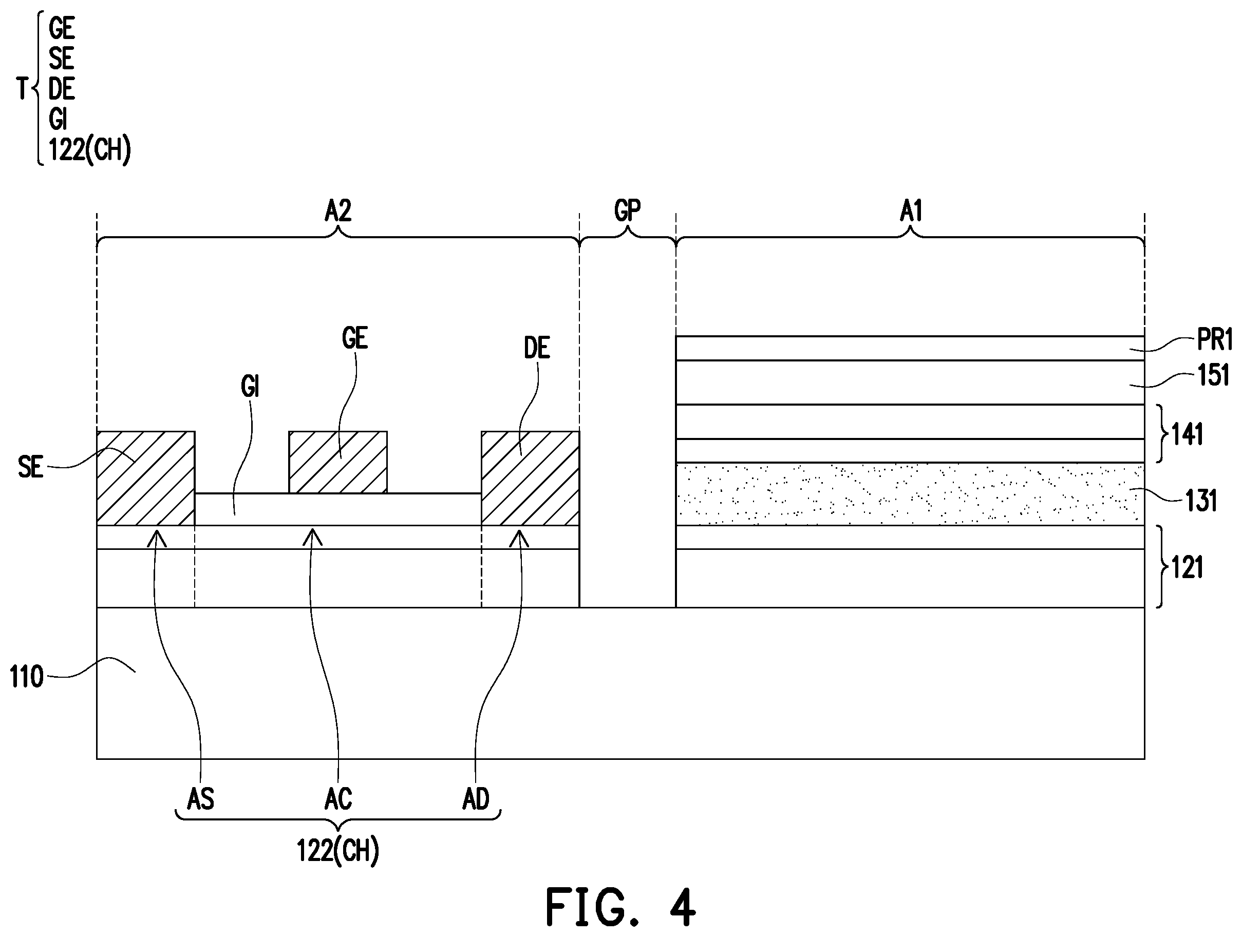 Patent US12422679 Figure 4 – Near-eye display device and manufacturing method of the same