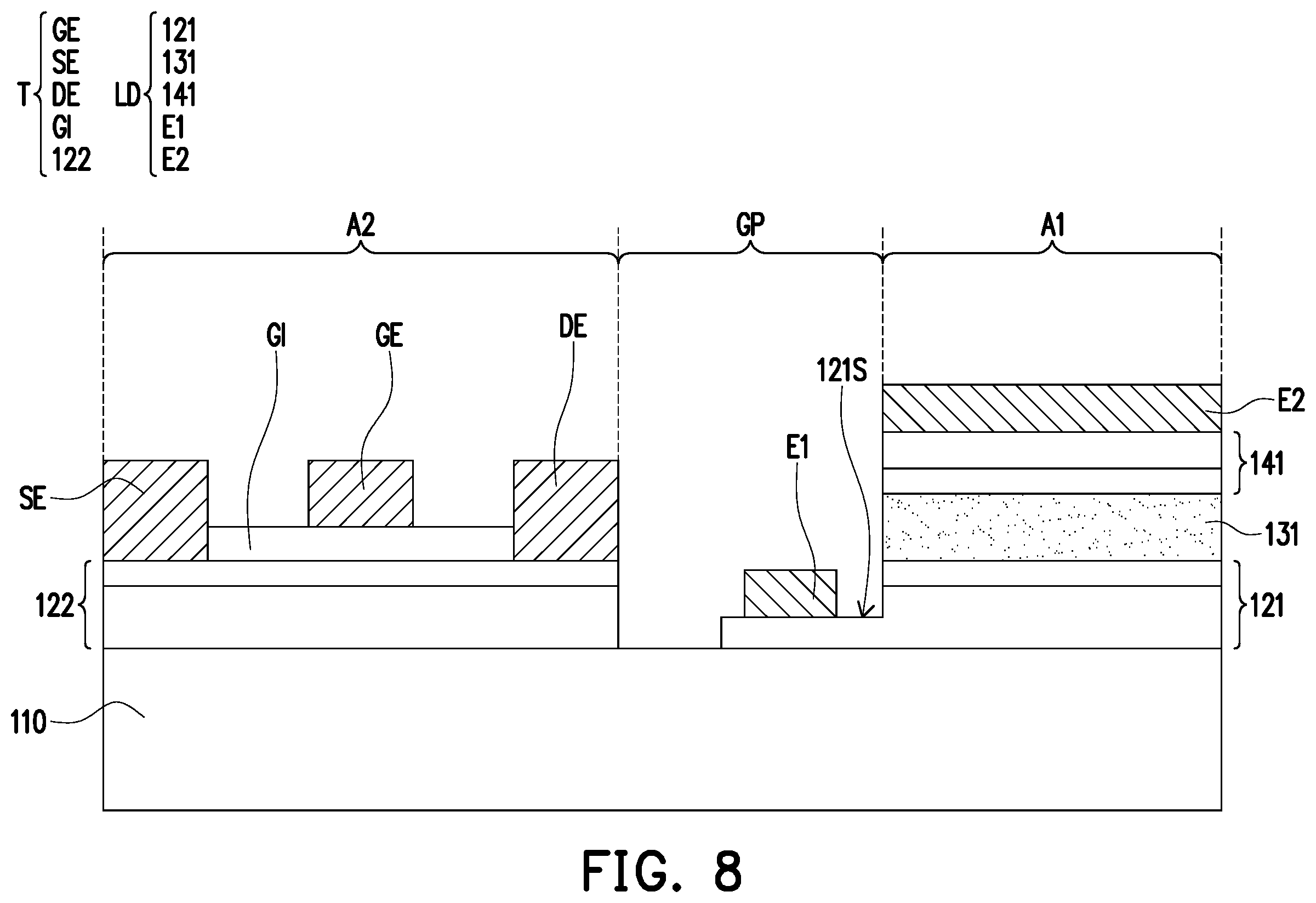 Patent US12422679 Figure 8 – Near-eye display device and manufacturing method of the same