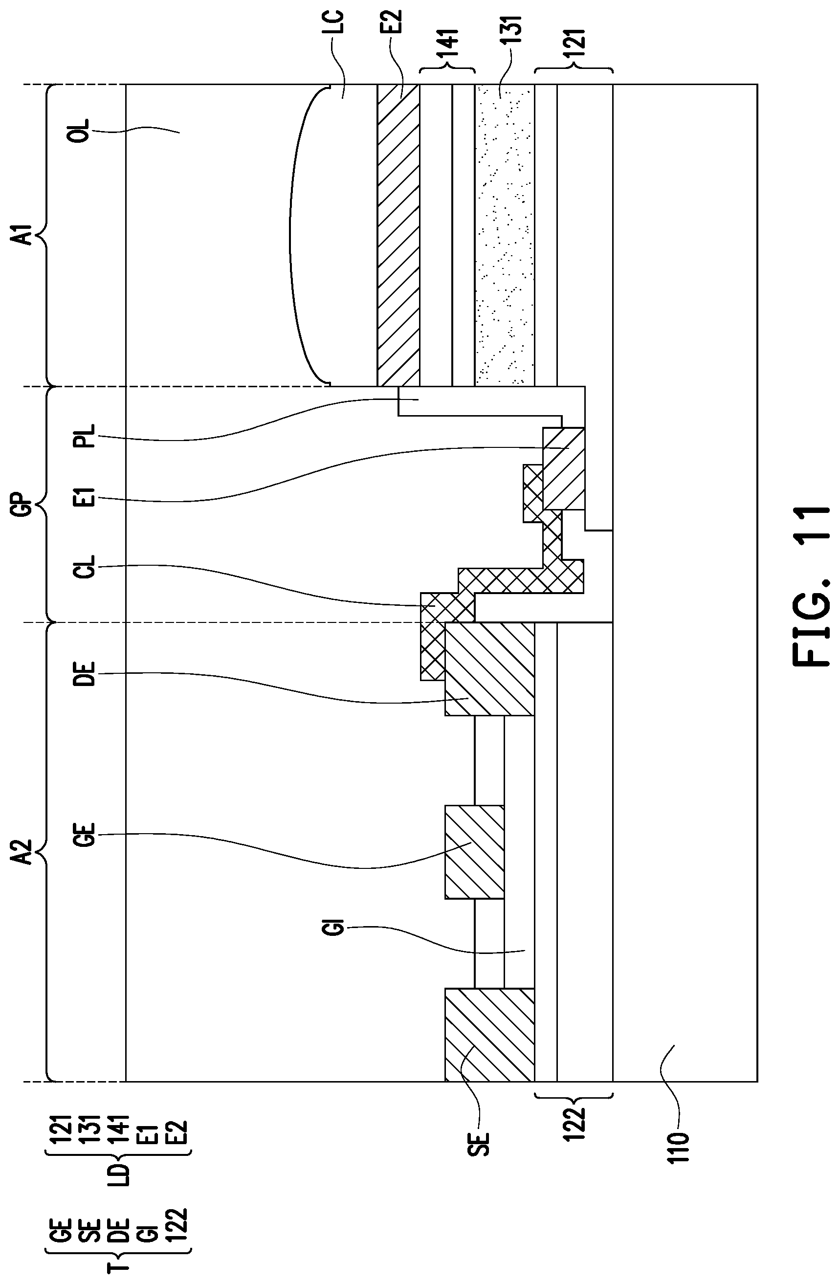 Patent US12422679 Figure 11 – Near-eye display device and manufacturing method of the same