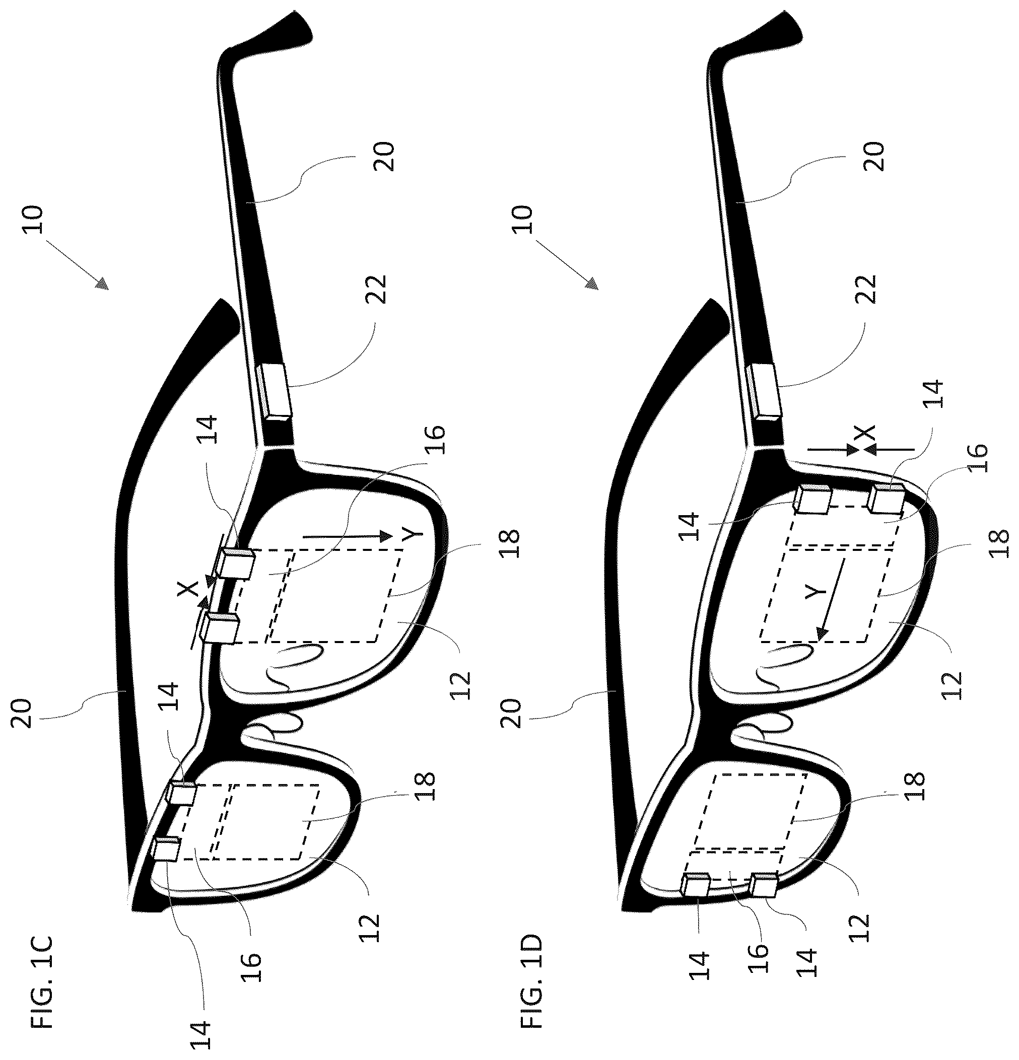 Patent US12422680 Figure 2 – Optical systems including light-guide optical elements with two-dimensional expansion