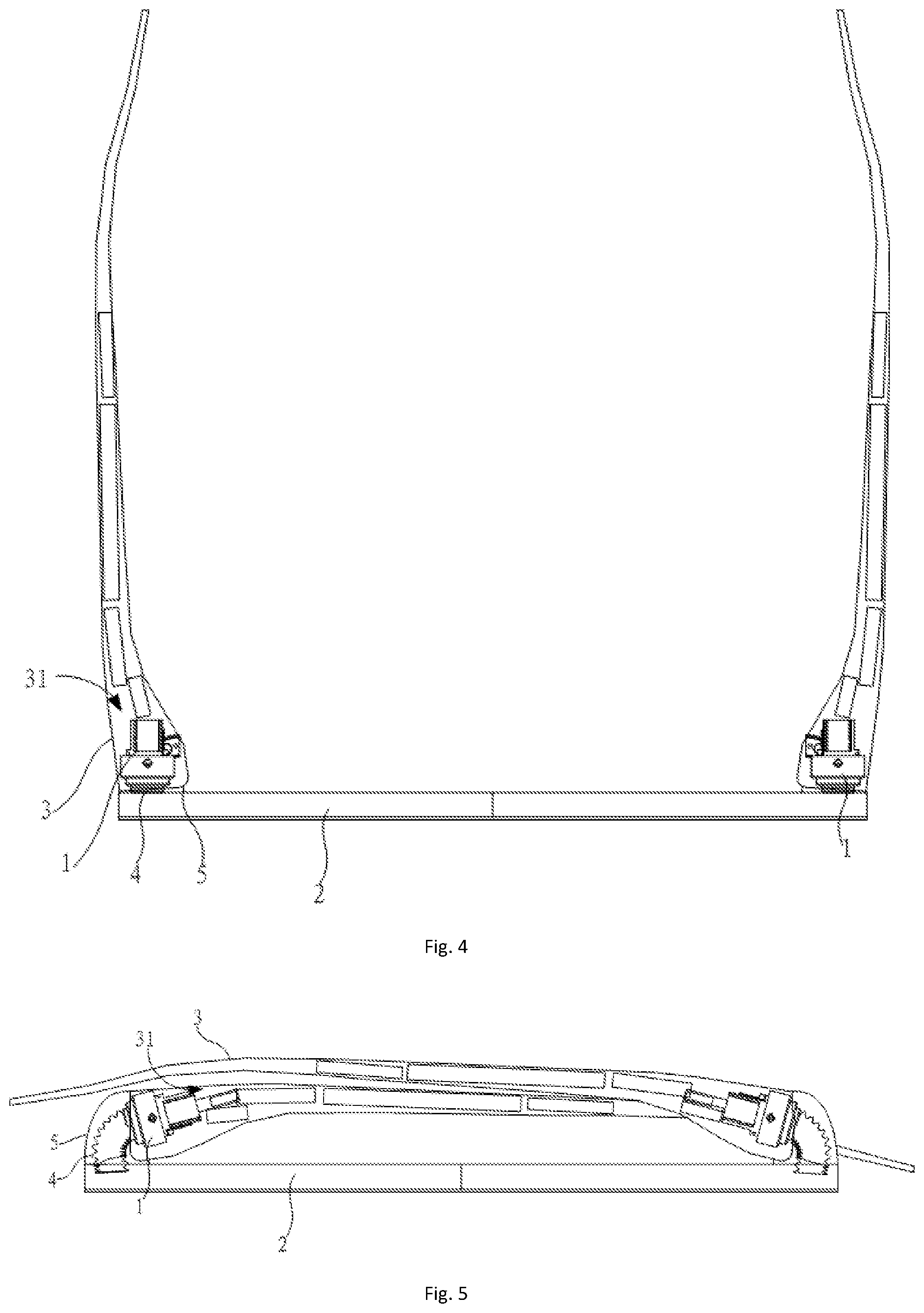 Patent US12422684 Figure 4 – Projection mechanism and glasses