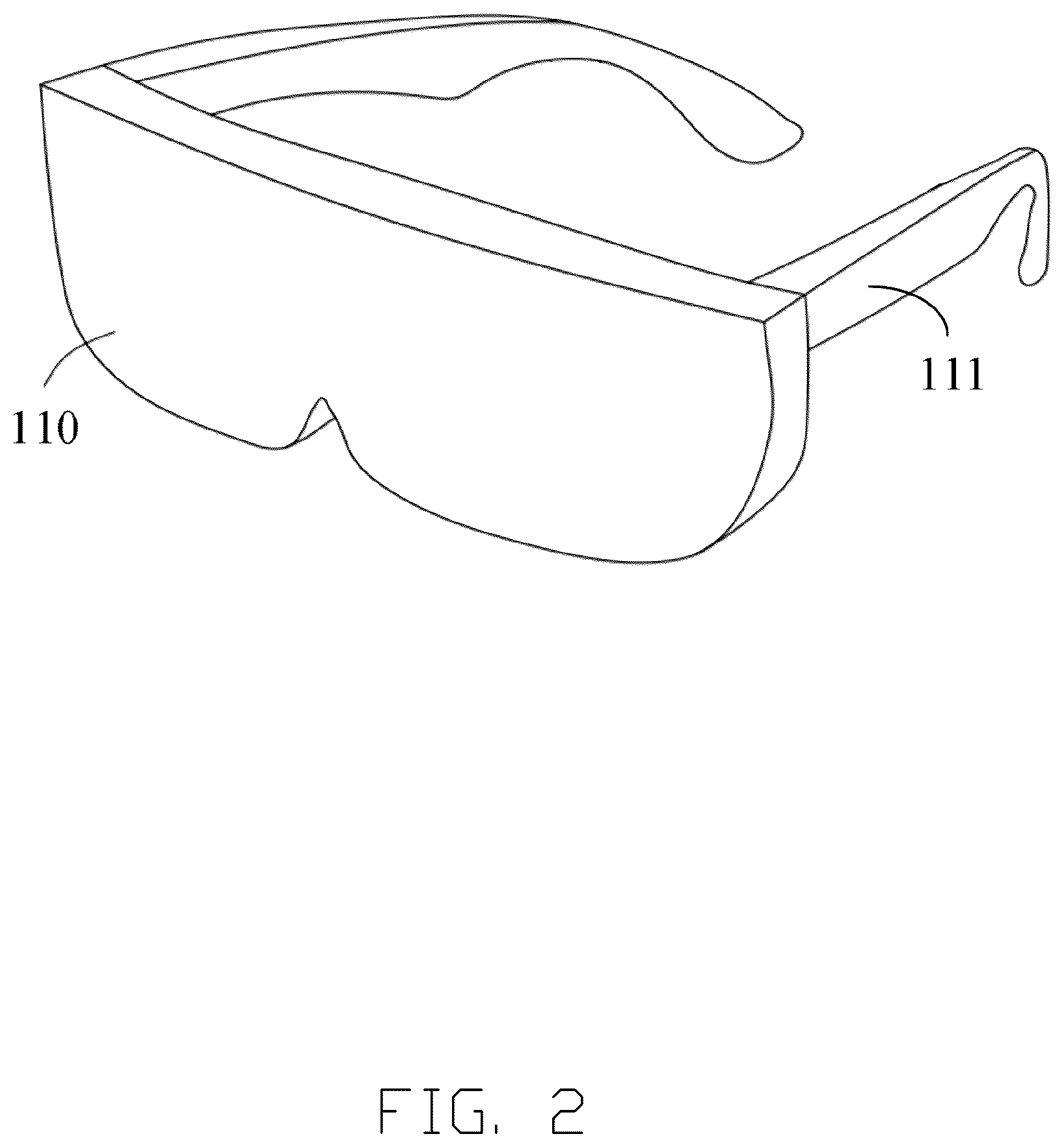Patent US12422686 Figure 2 – Smart glasses and wearable system