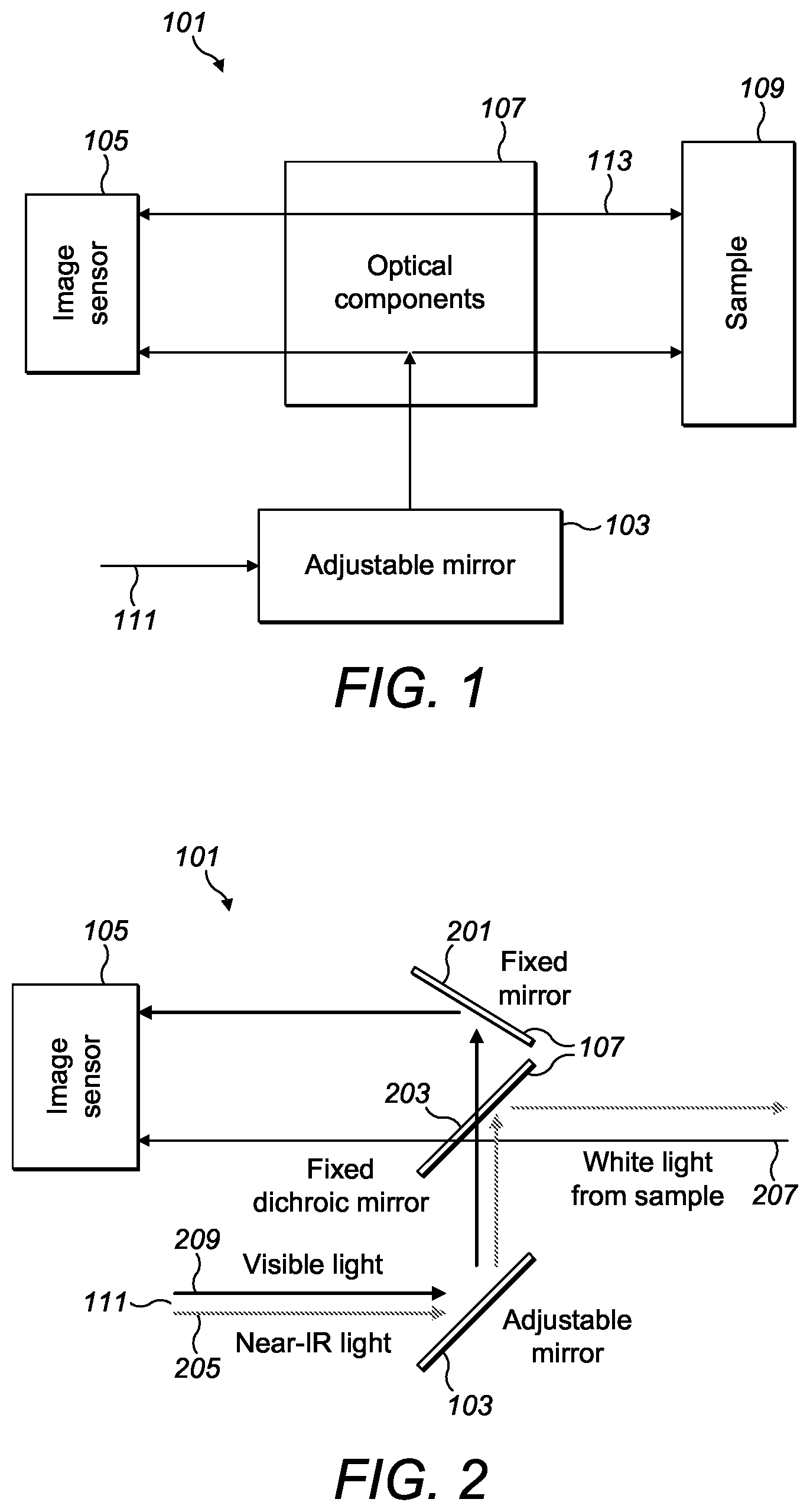 Patent US12422689 Figure 1 – Apparatus for positioning components in optical systems