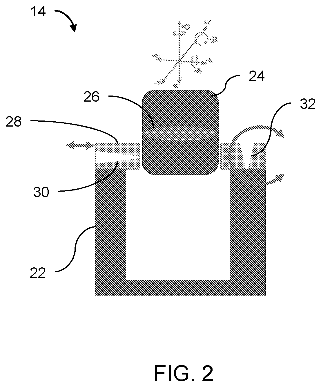 Patent US12422691 Figure 2 – Vehicular camera assembly with lens barrel welded at imager housing