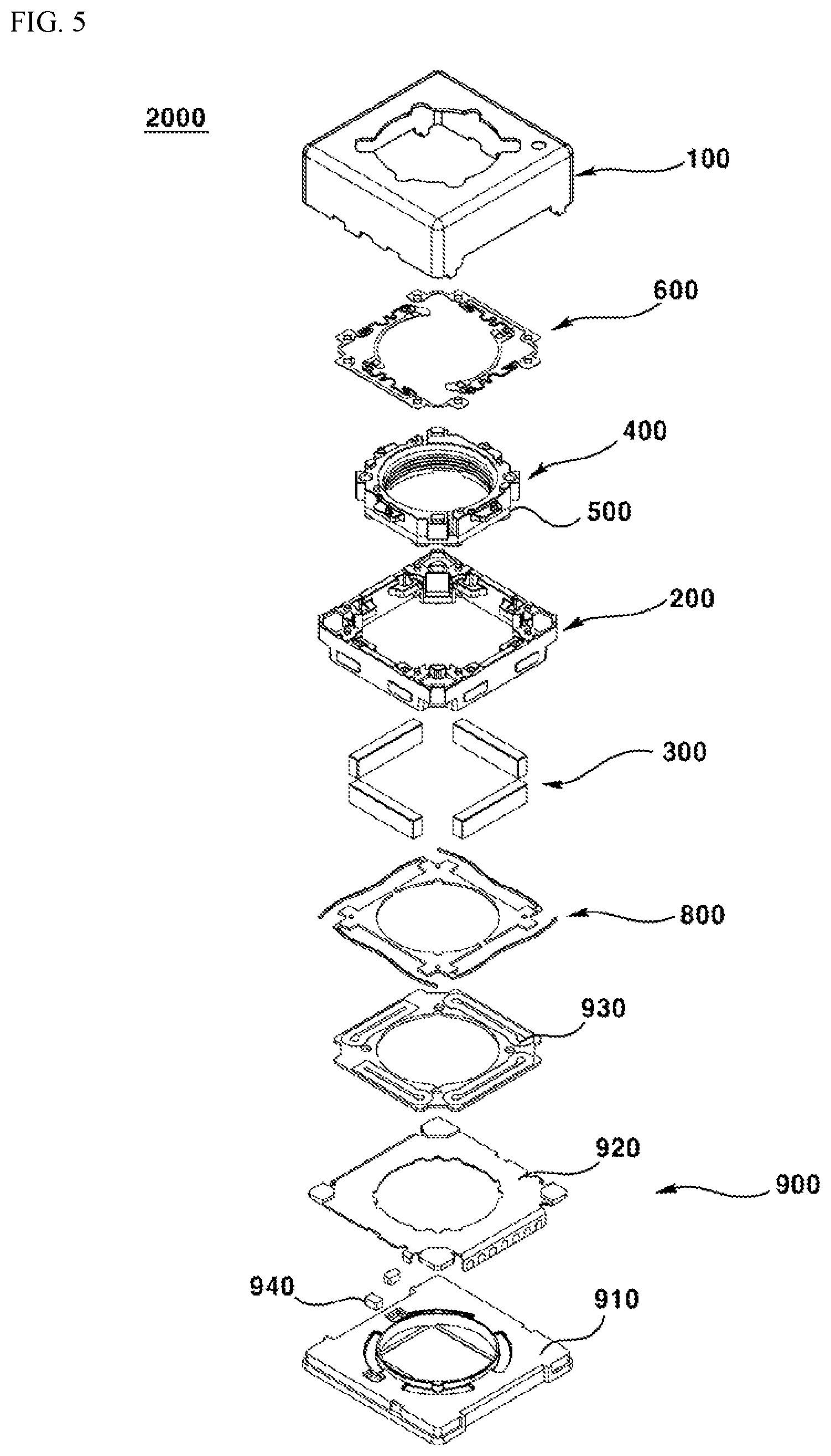 Patent US12422692 Figure 4 – Lens driving apparatus, camera module and optical device
