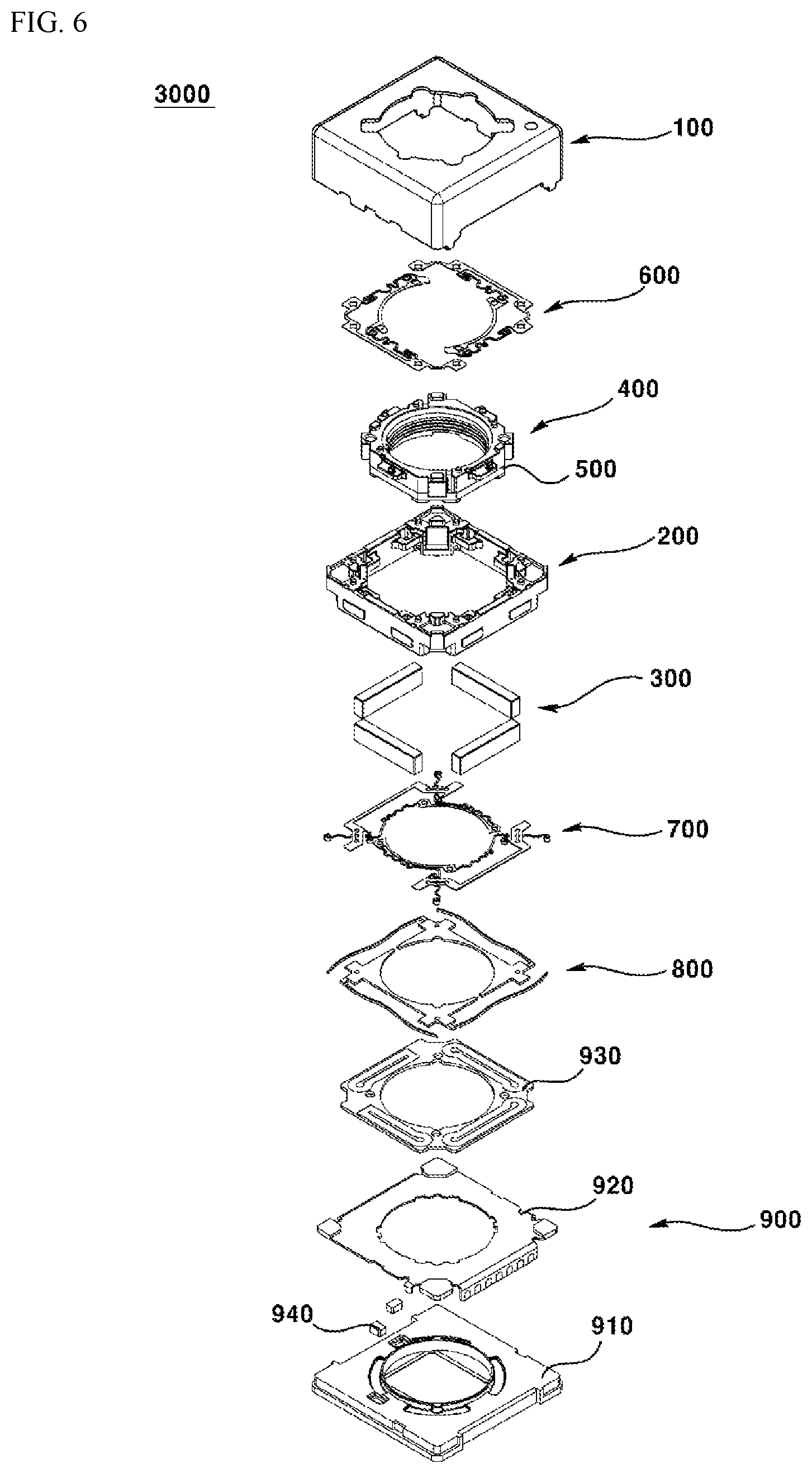 Patent US12422692 Figure 5 – Lens driving apparatus, camera module and optical device
