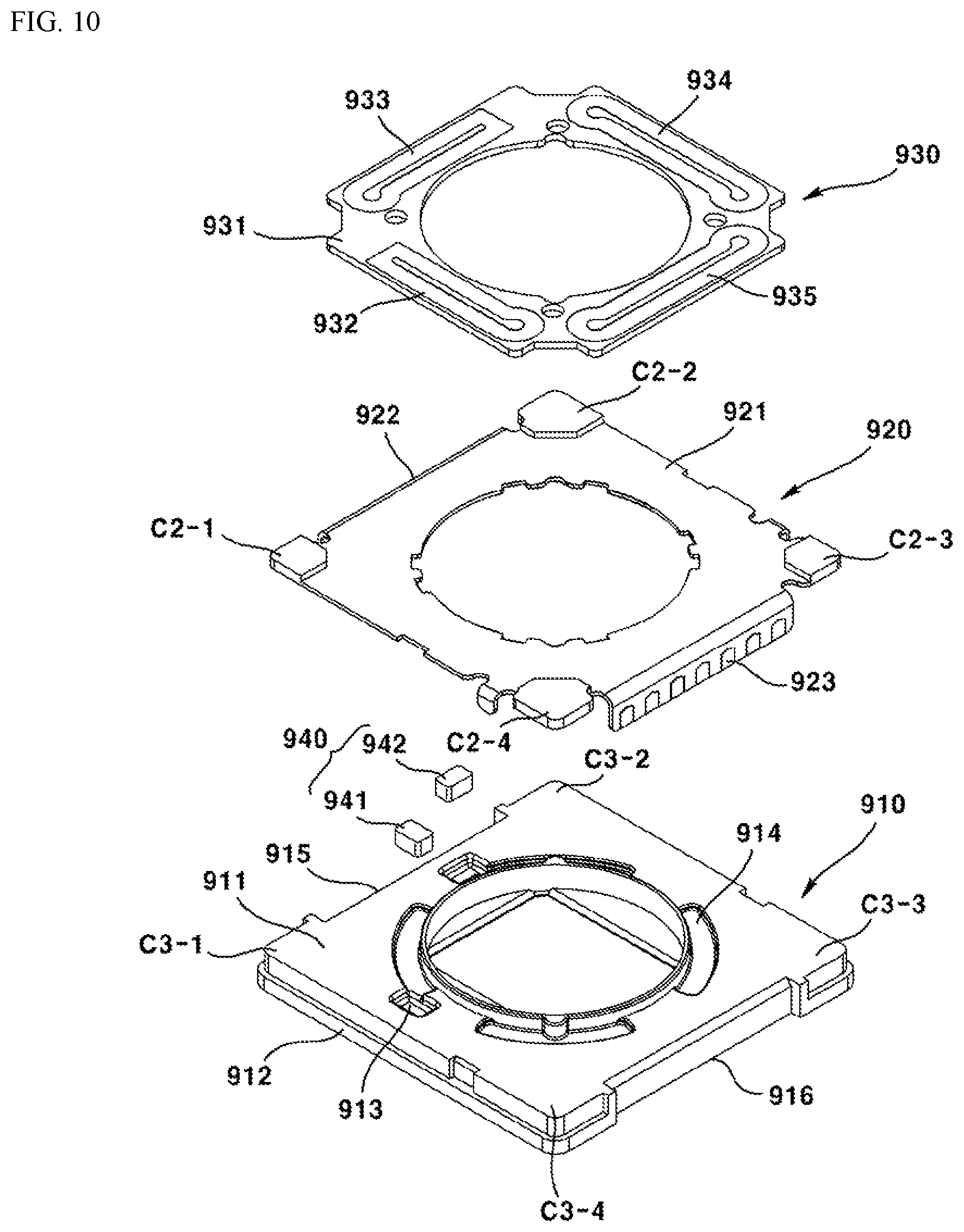 Patent US12422692 Figure 9 – Lens driving apparatus, camera module and optical device
