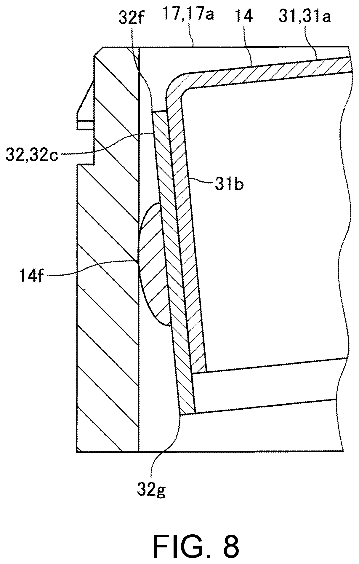 Patent US12422694 Figure 8 – Optical unit with shake correction function