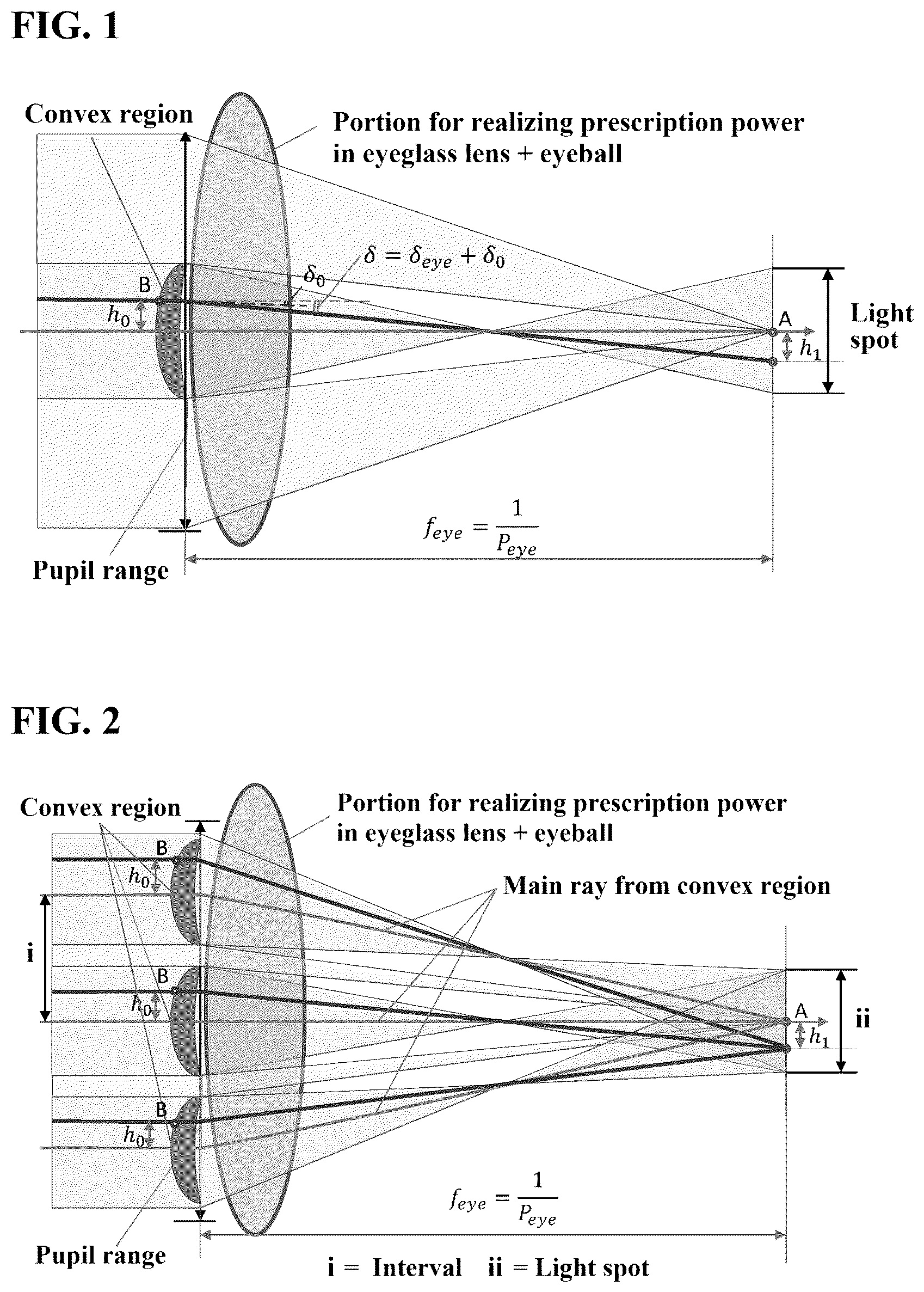 Patent US12422697 Figure 1 – Eyeglass lens