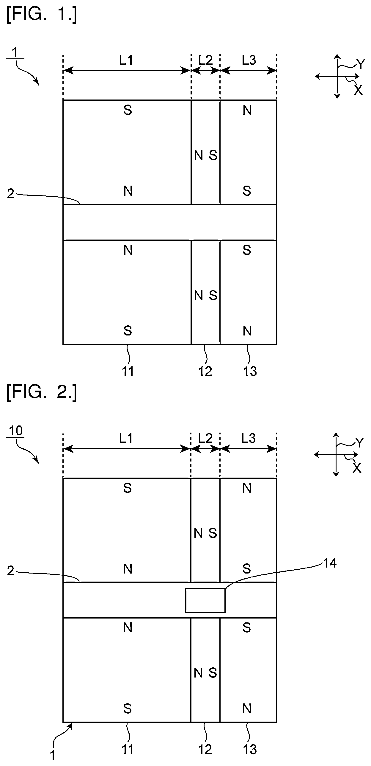 Patent US12422702 — Magnetic circuit, faraday rotator, and magneto-optic device — Figure 1