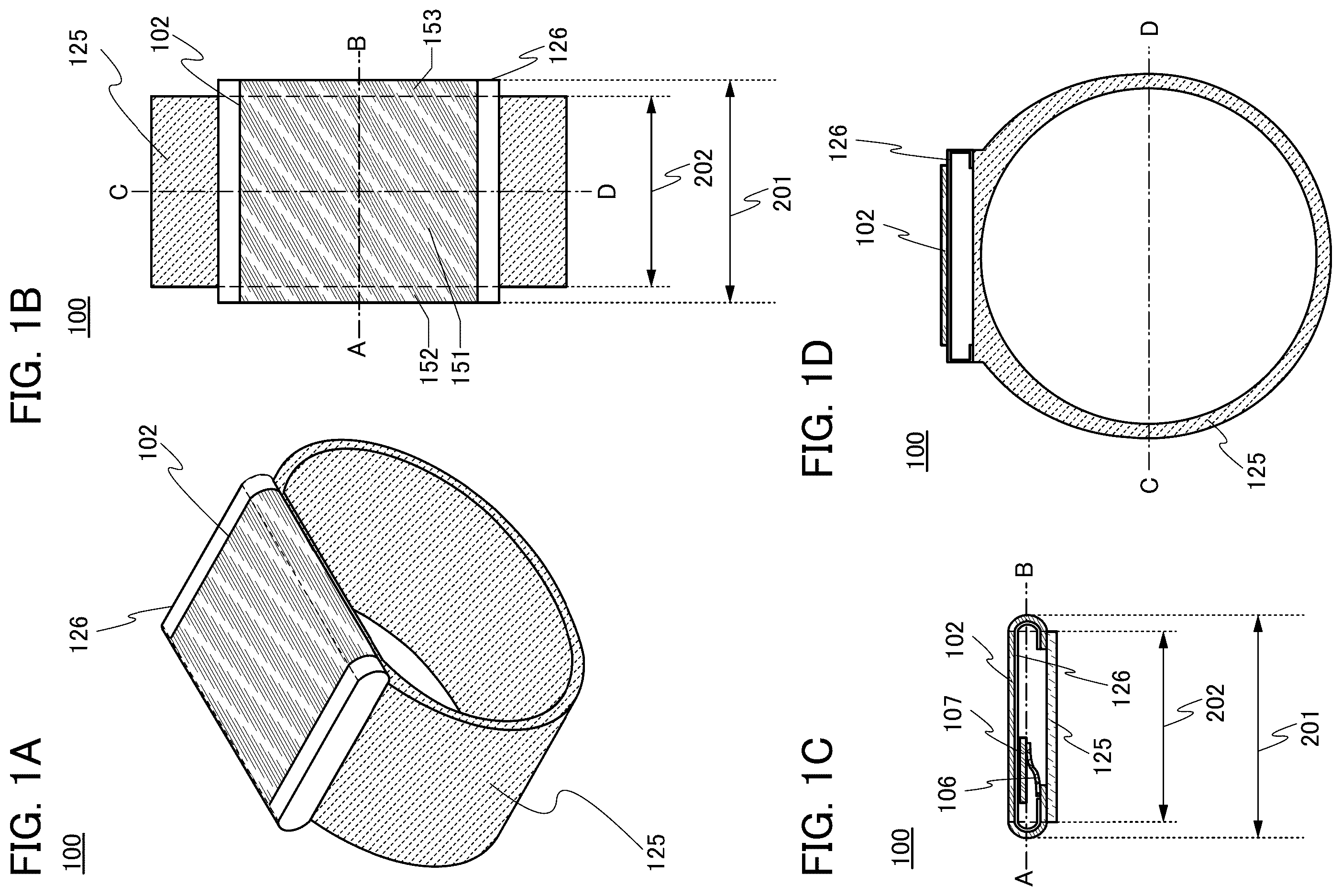 Patent US12422708 — Electronic device — Figure 1