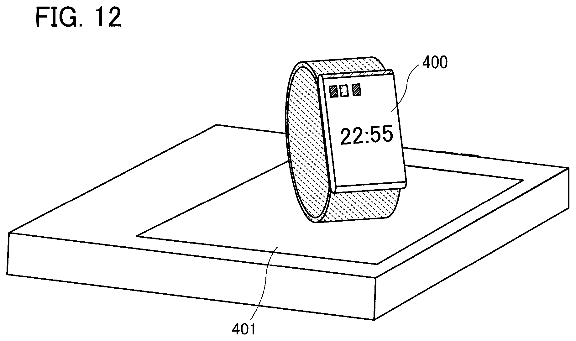 Patent US12422708 Figure 12 – Electronic device
