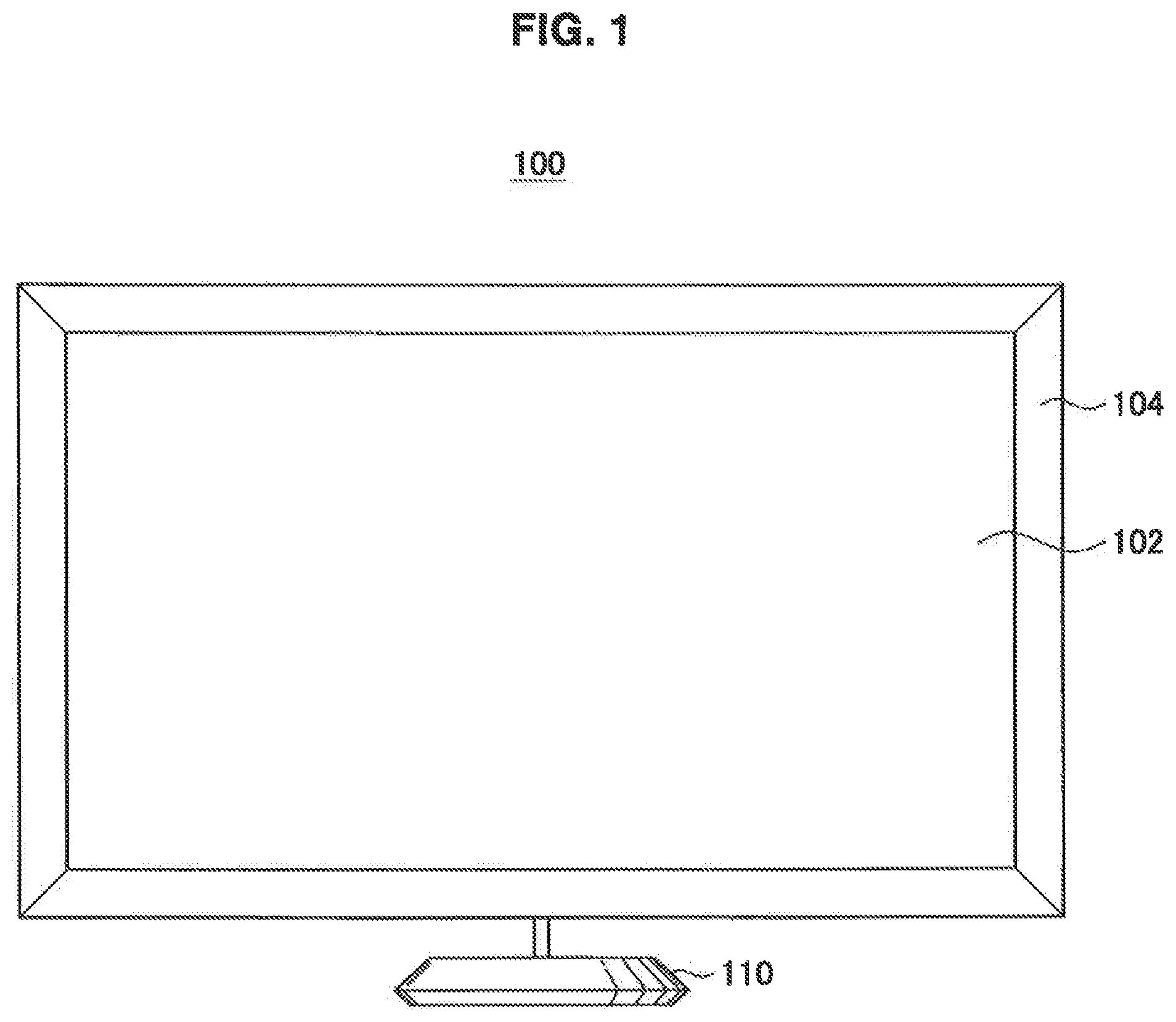 Patent US12422709 Figure 1 – Display apparatus