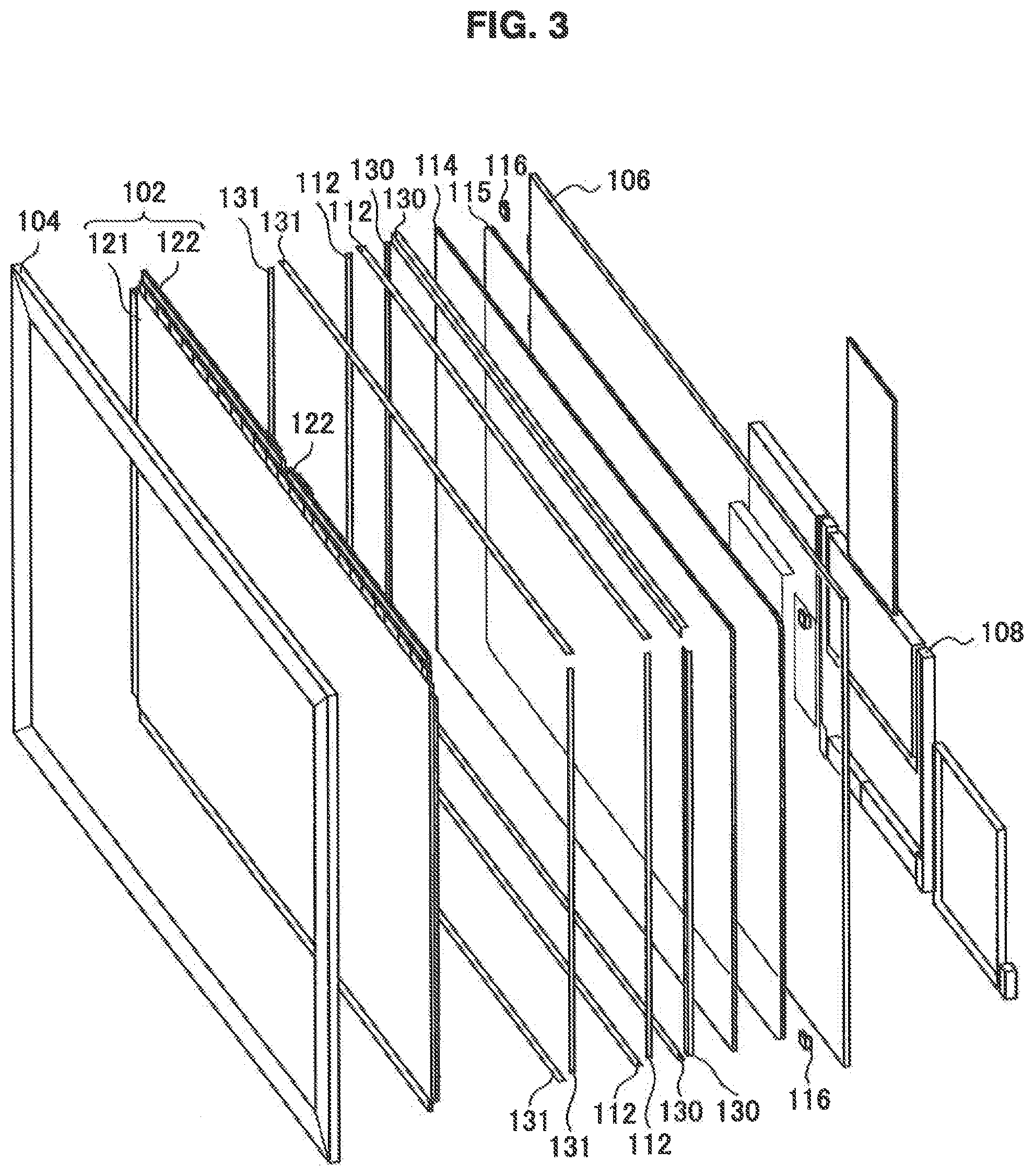 Patent US12422709 Figure 3 – Display apparatus