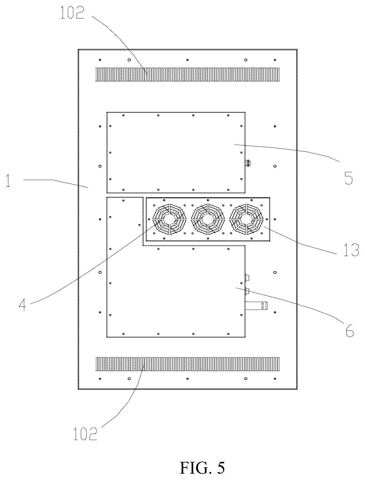 Patent US12422710 Figure 4 – Fully laminated outdoor advertising machine