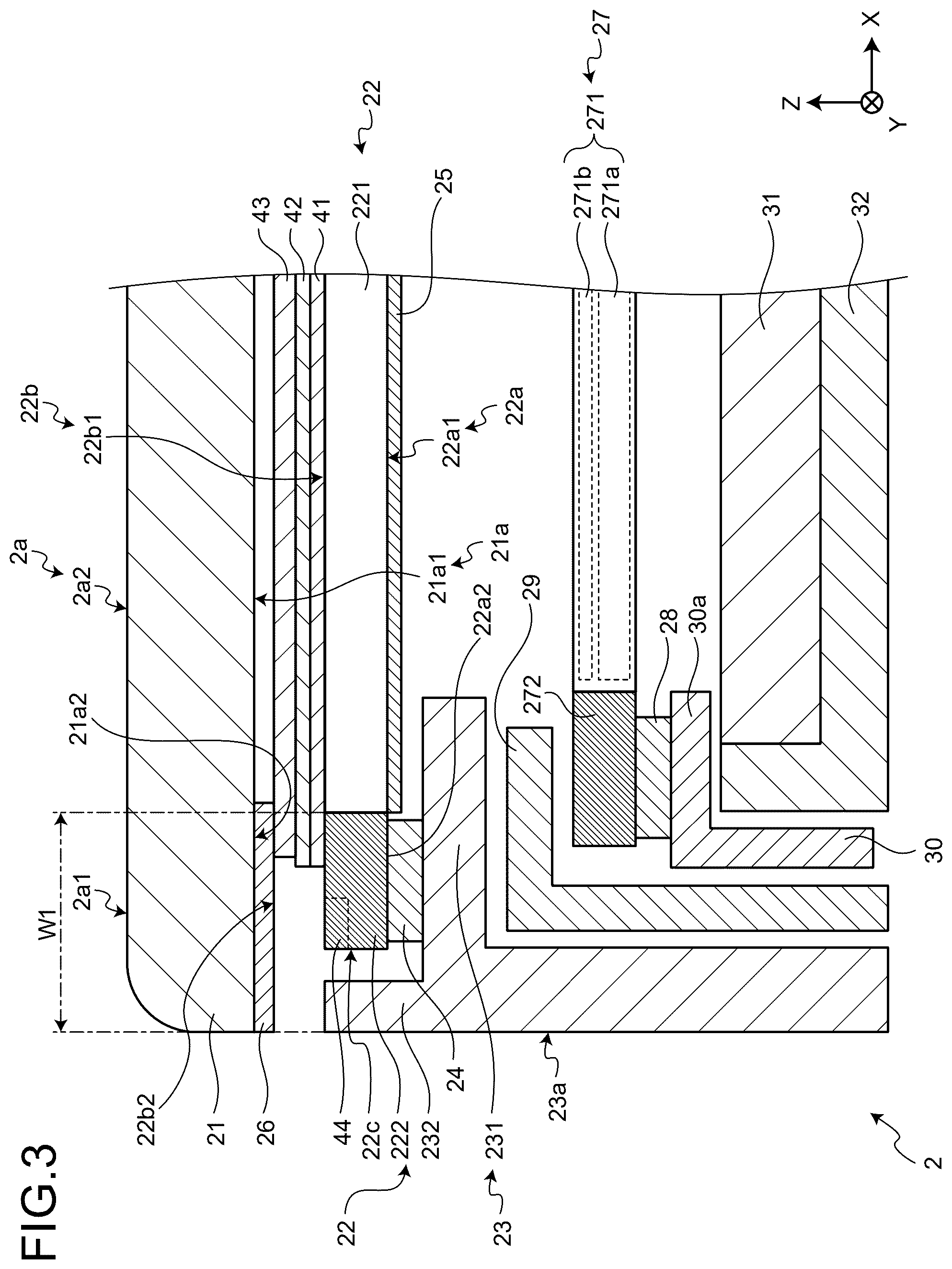 Patent US12422711 Figure 3 – Display apparatus
