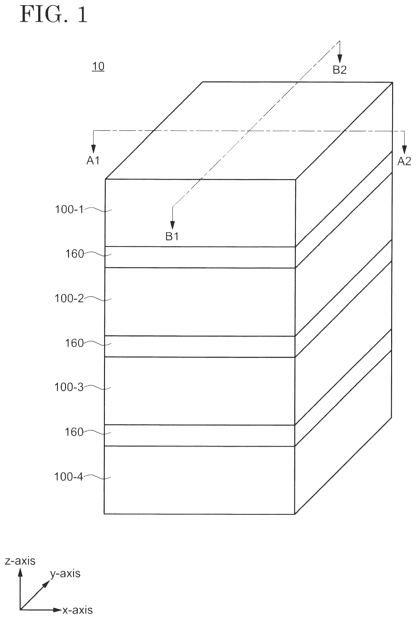Patent US12422717 Figure 1 – Optical element
