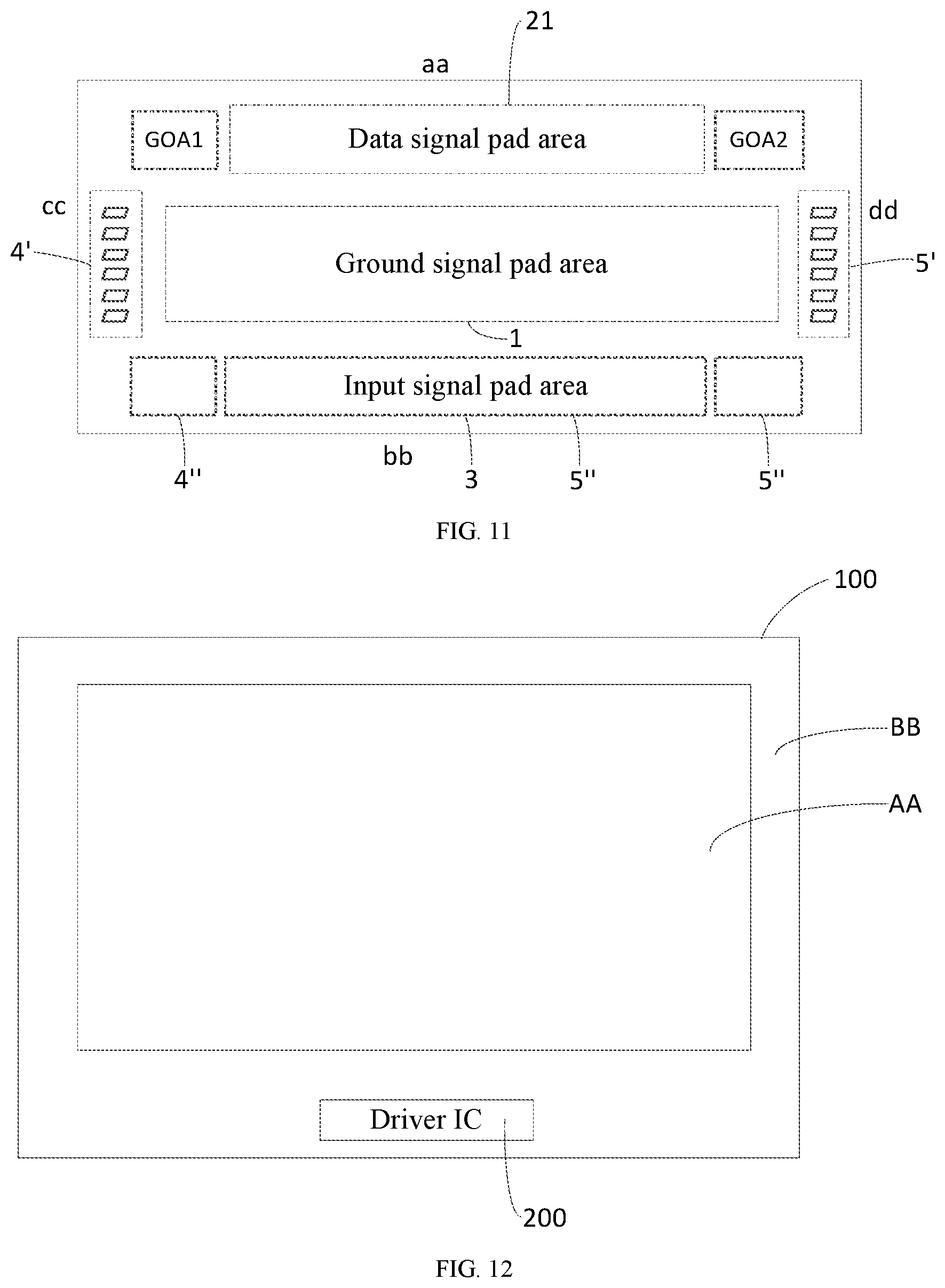 Patent US12422718 Figure 6 – Driver IC and display device