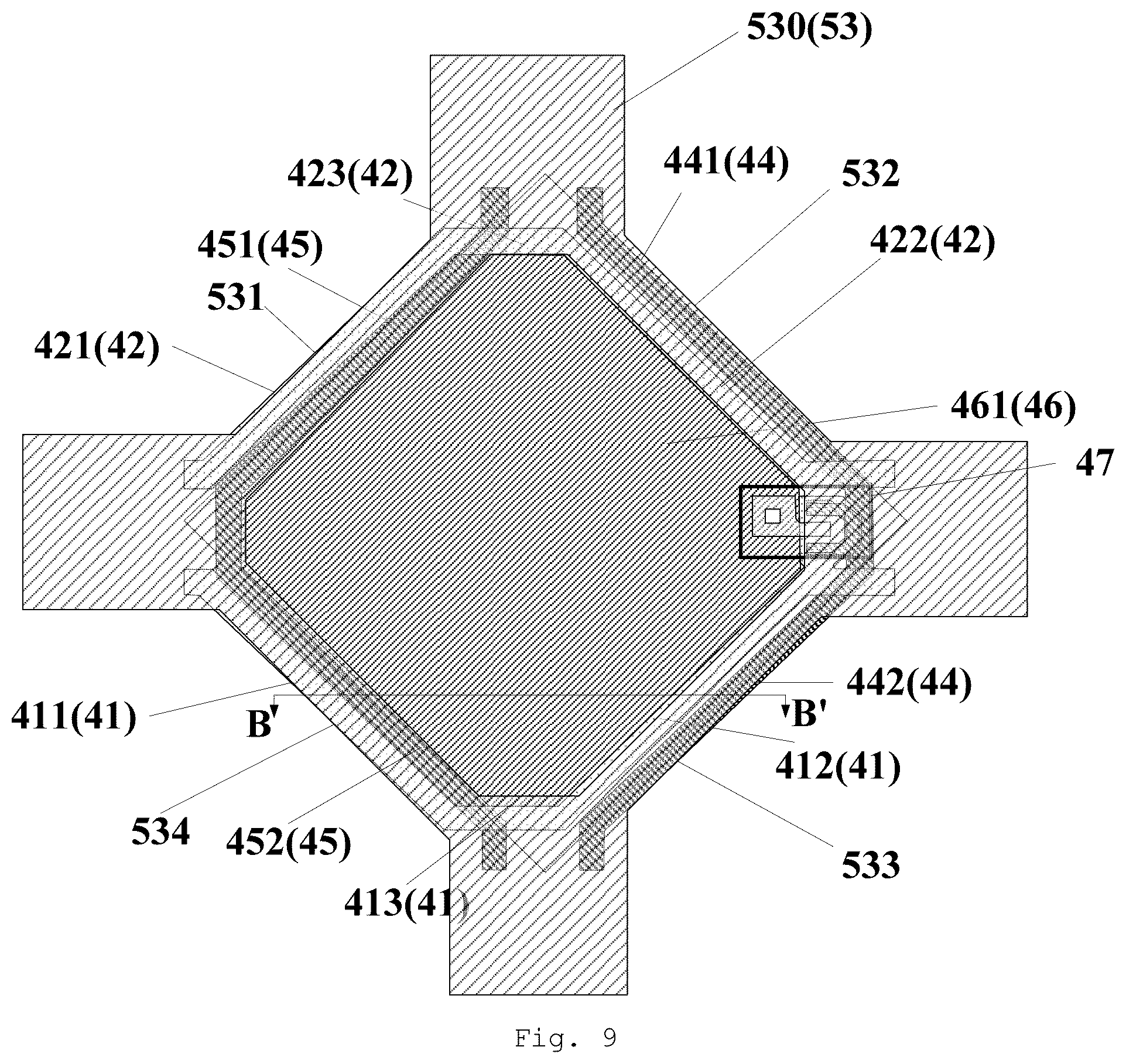 Patent US12422719 Figure 7 – Display panel and display device