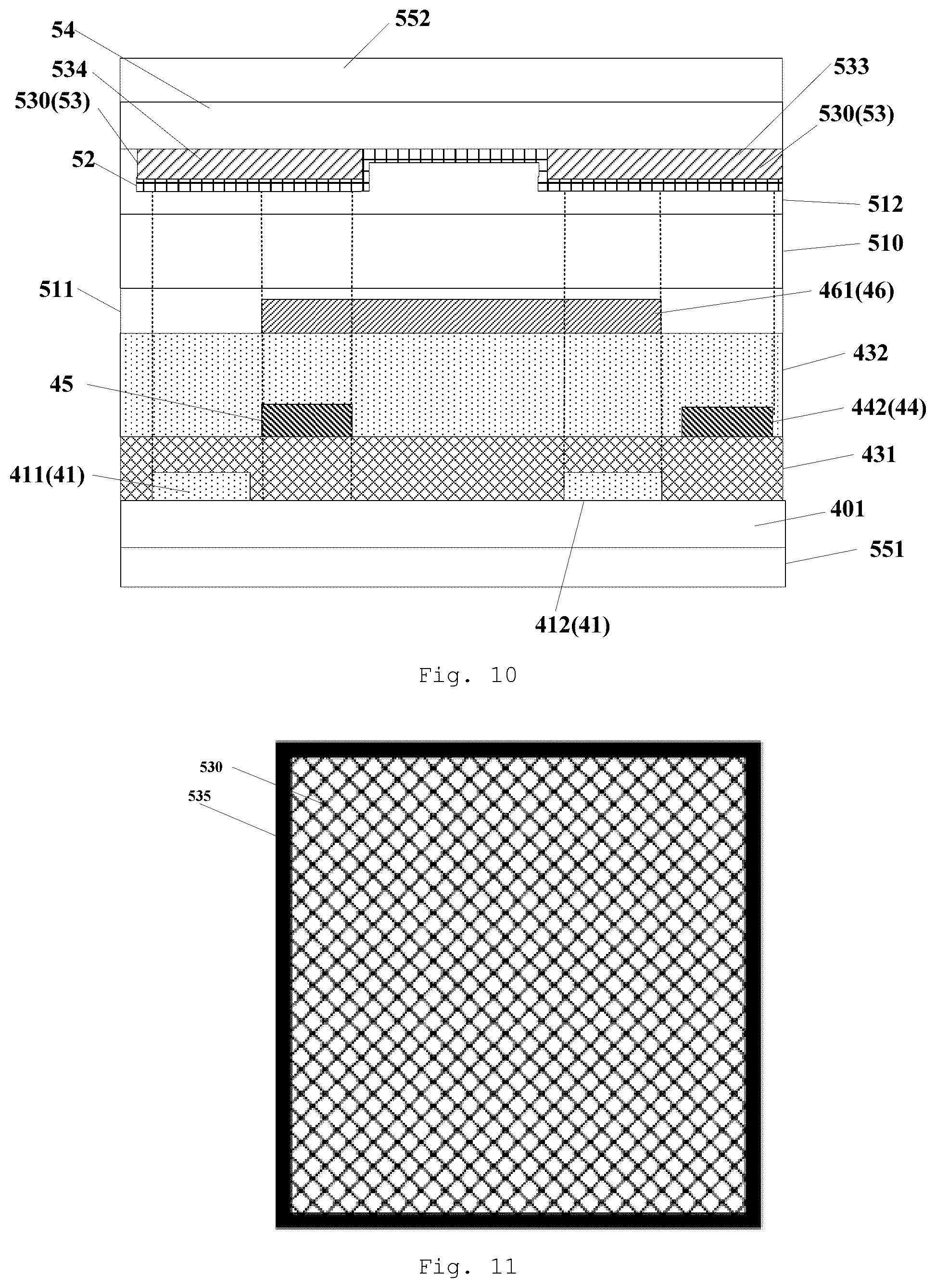 Patent US12422719 Figure 8 – Display panel and display device