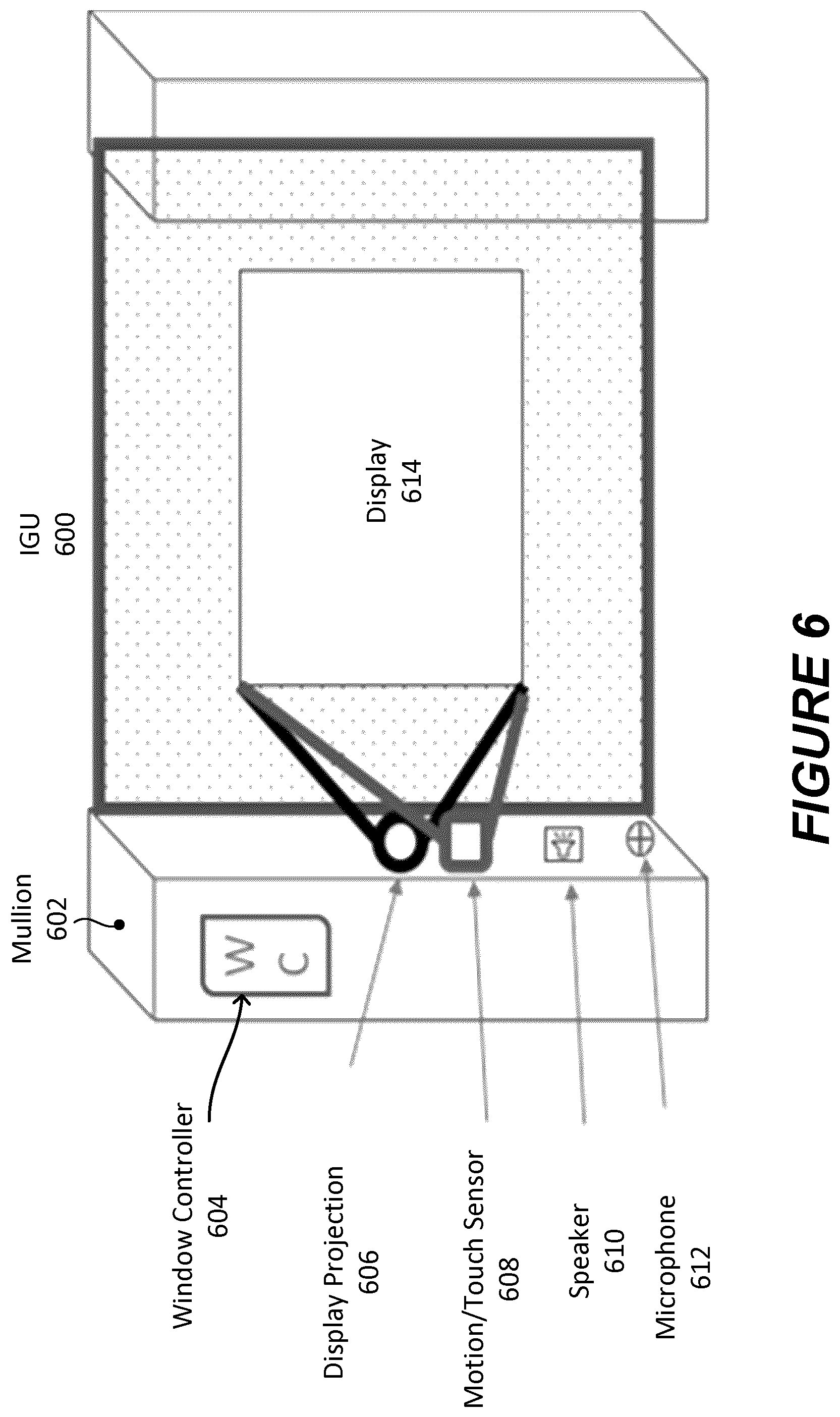 Patent US12422724 Figure 5 – Building network