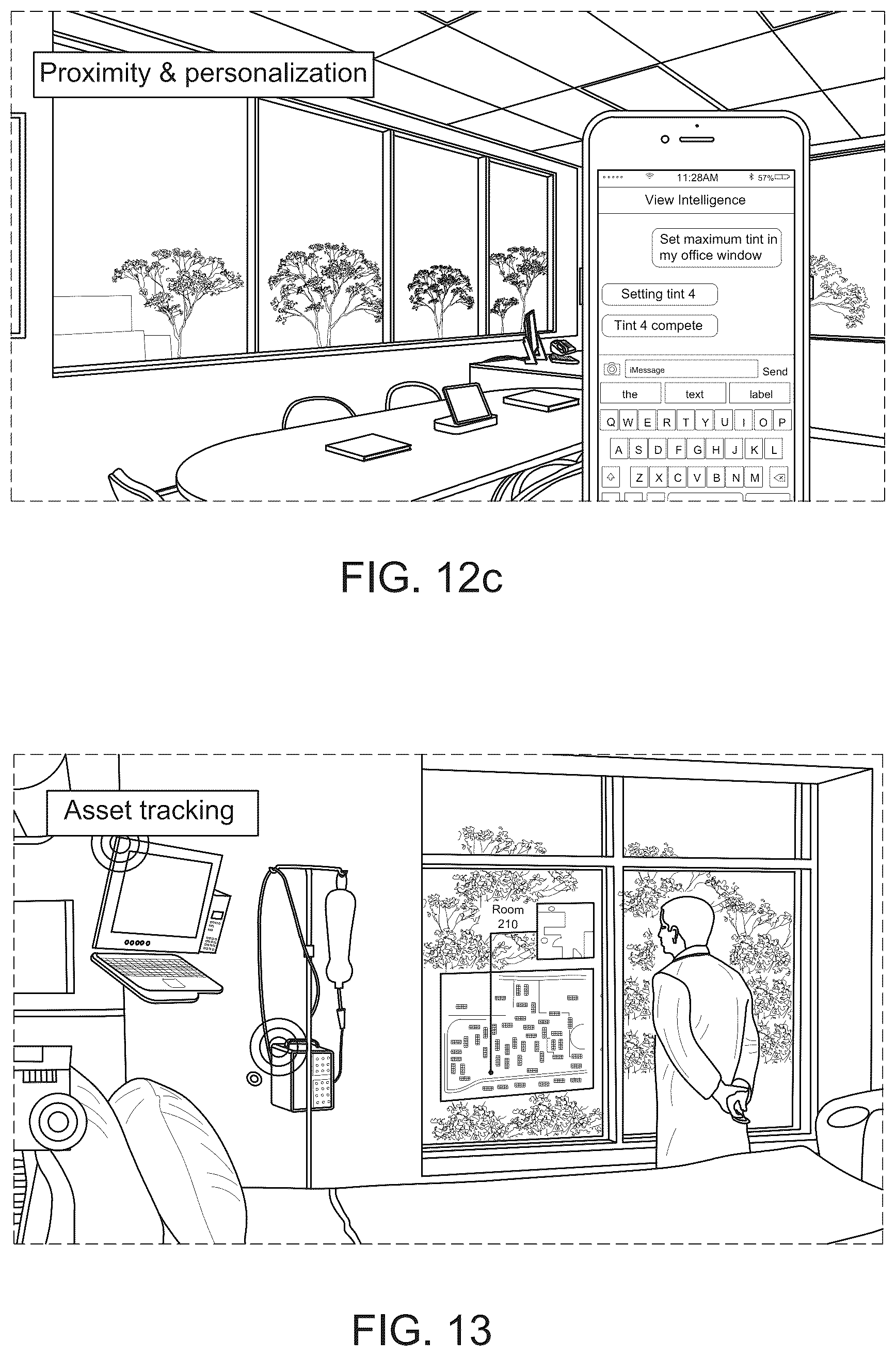 Patent US12422724 Figure 14 – Building network