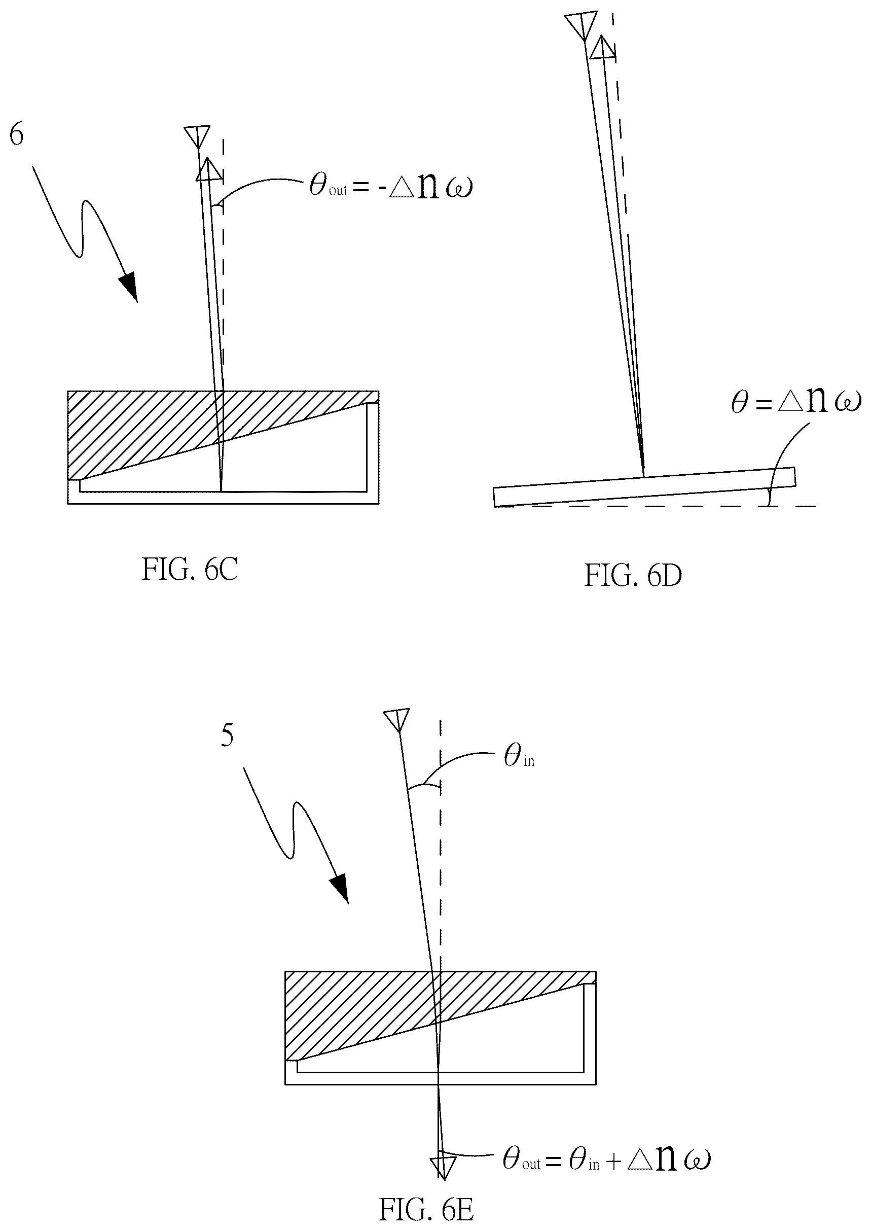 Patent US12422727 Figure 10 – Wedge-shaped liquid crystal cell array capable of controlling light angle deflection