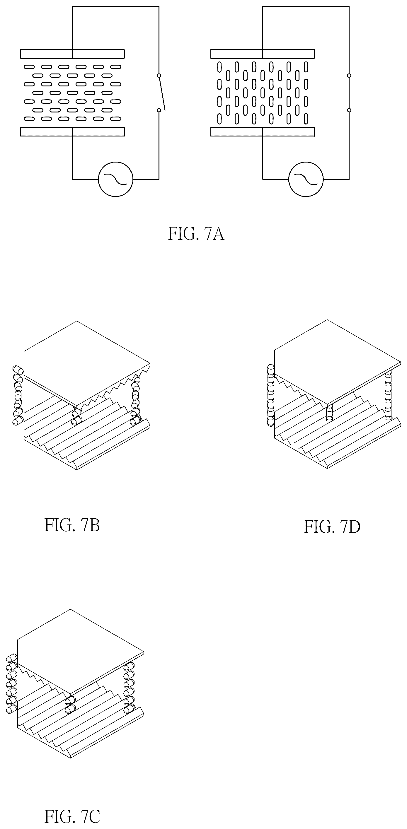 Patent US12422727 Figure 11 – Wedge-shaped liquid crystal cell array capable of controlling light angle deflection