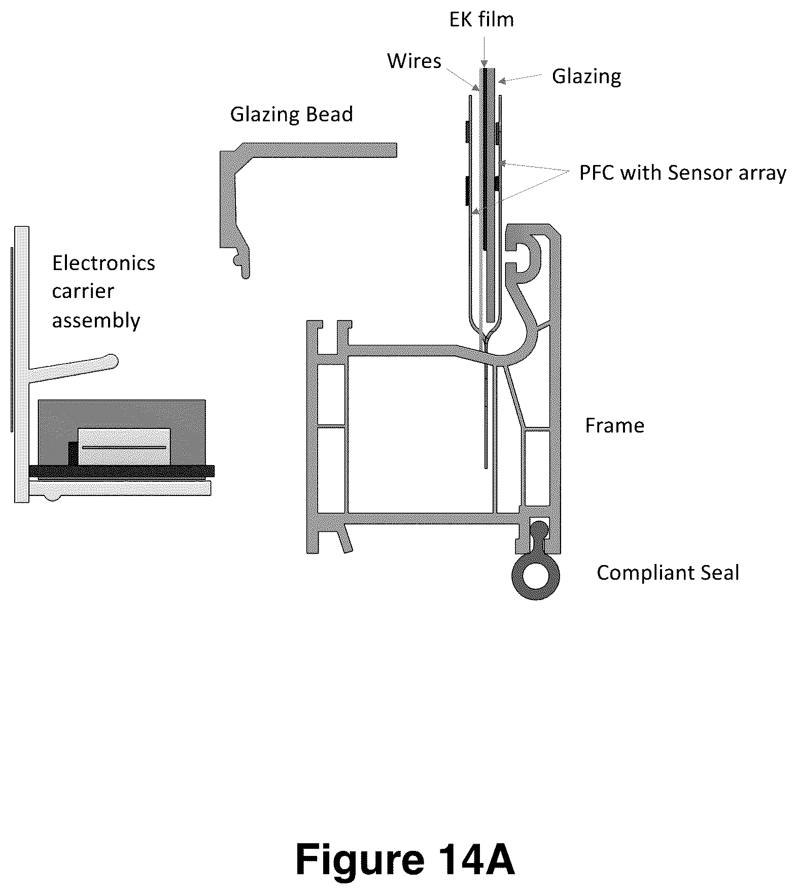 Patent US12422734 Figure 14 – Electrokinetic device with imaging sensor