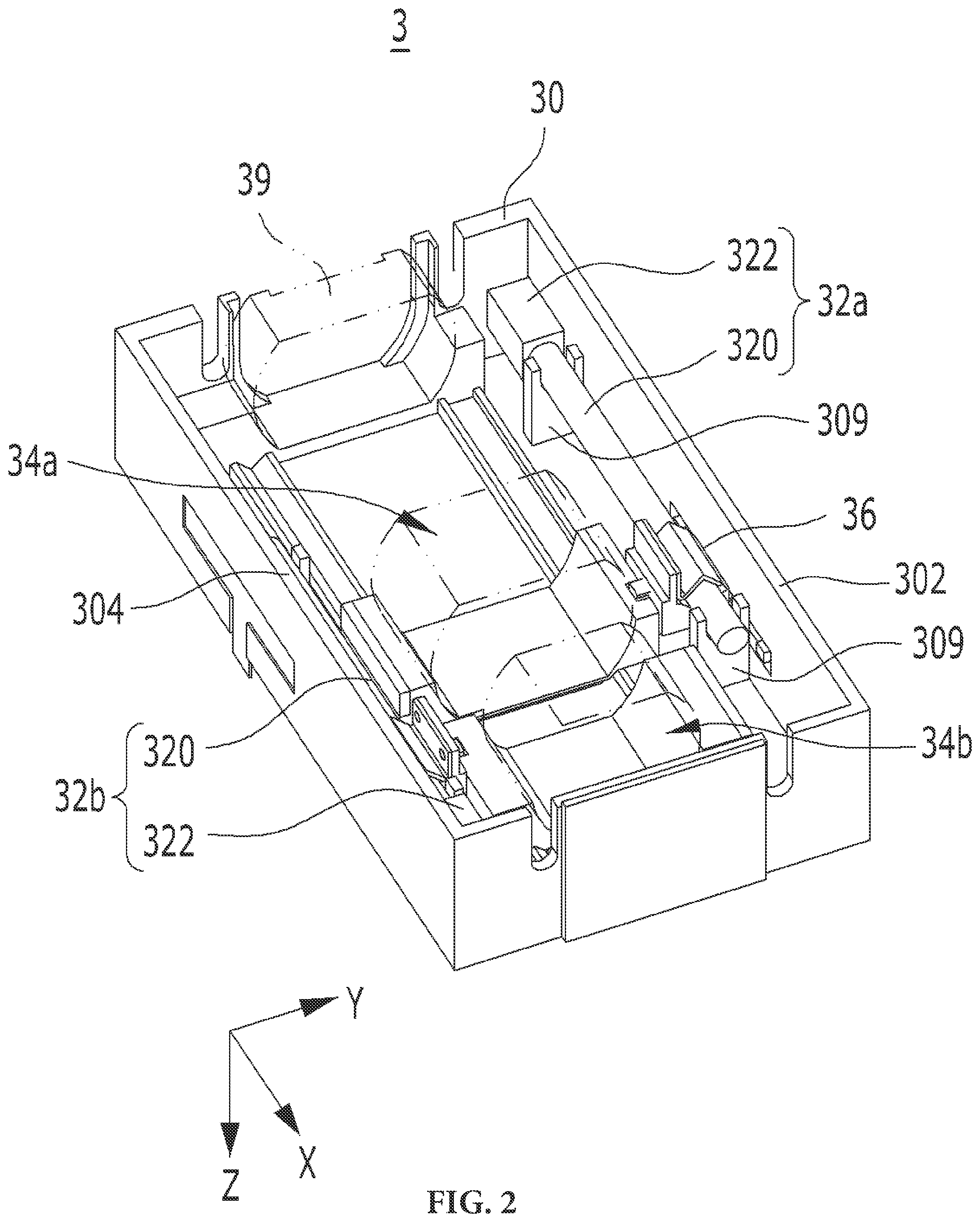 Patent US12422735 Figure 2 – Camera actuator and folded zoom camera module including same