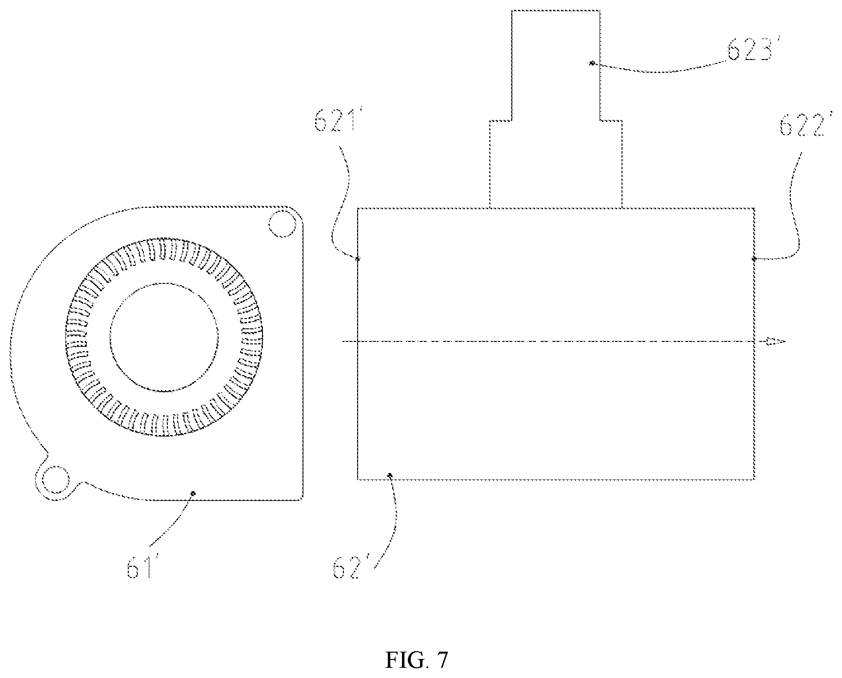Patent US12422737 Figure 7 – Heat reflection light valve of LCD projector and projector