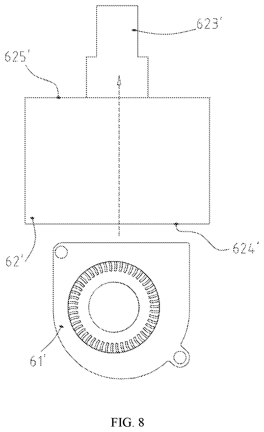 Patent US12422737 Figure 8 – Heat reflection light valve of LCD projector and projector