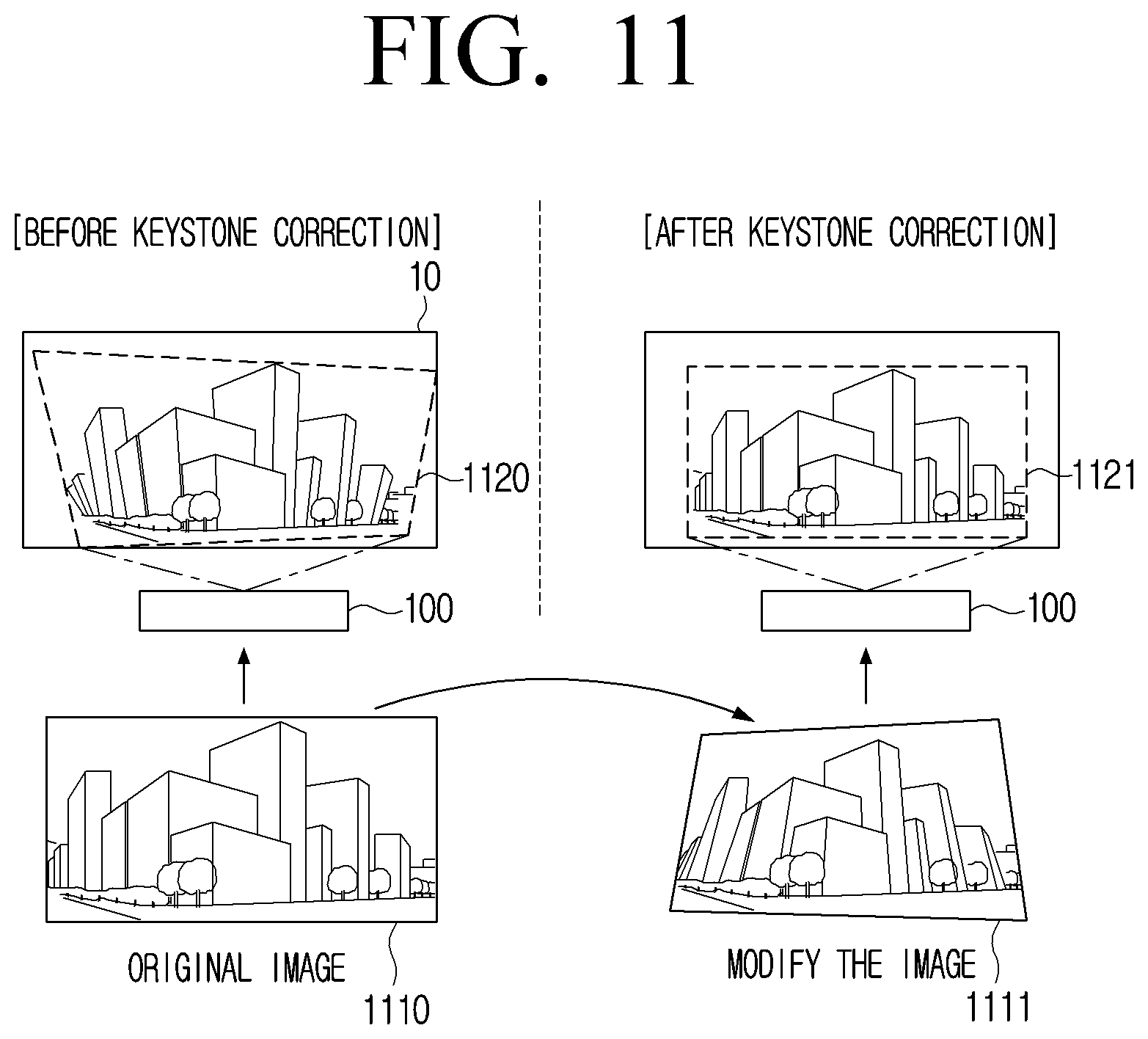 Patent US12422739 Figure 11 – Electronic device, contents searching system and searching method thereof