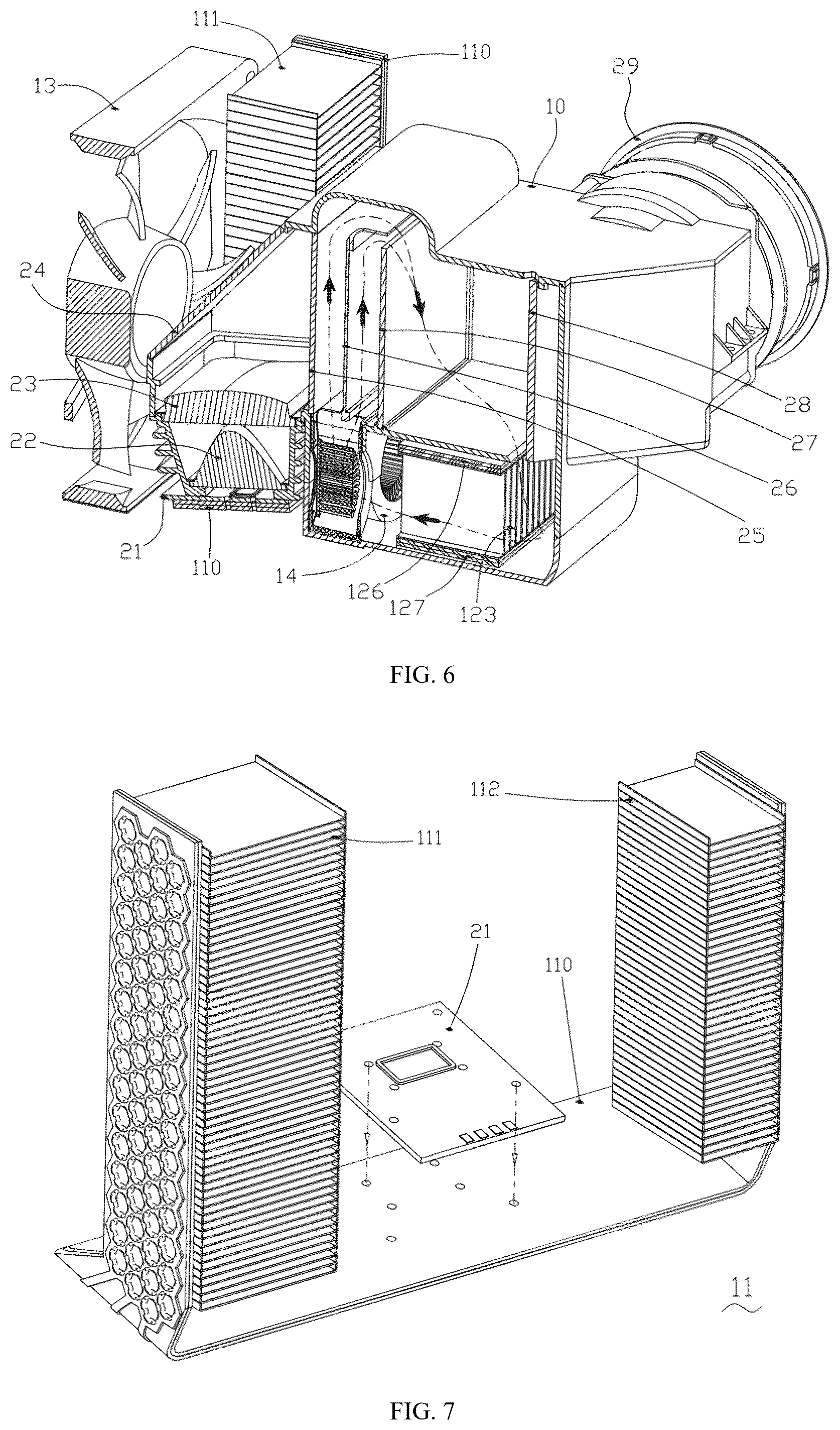 Patent US12422740 Figure 4 – Projector with thermal superconducting material for heat dissipation