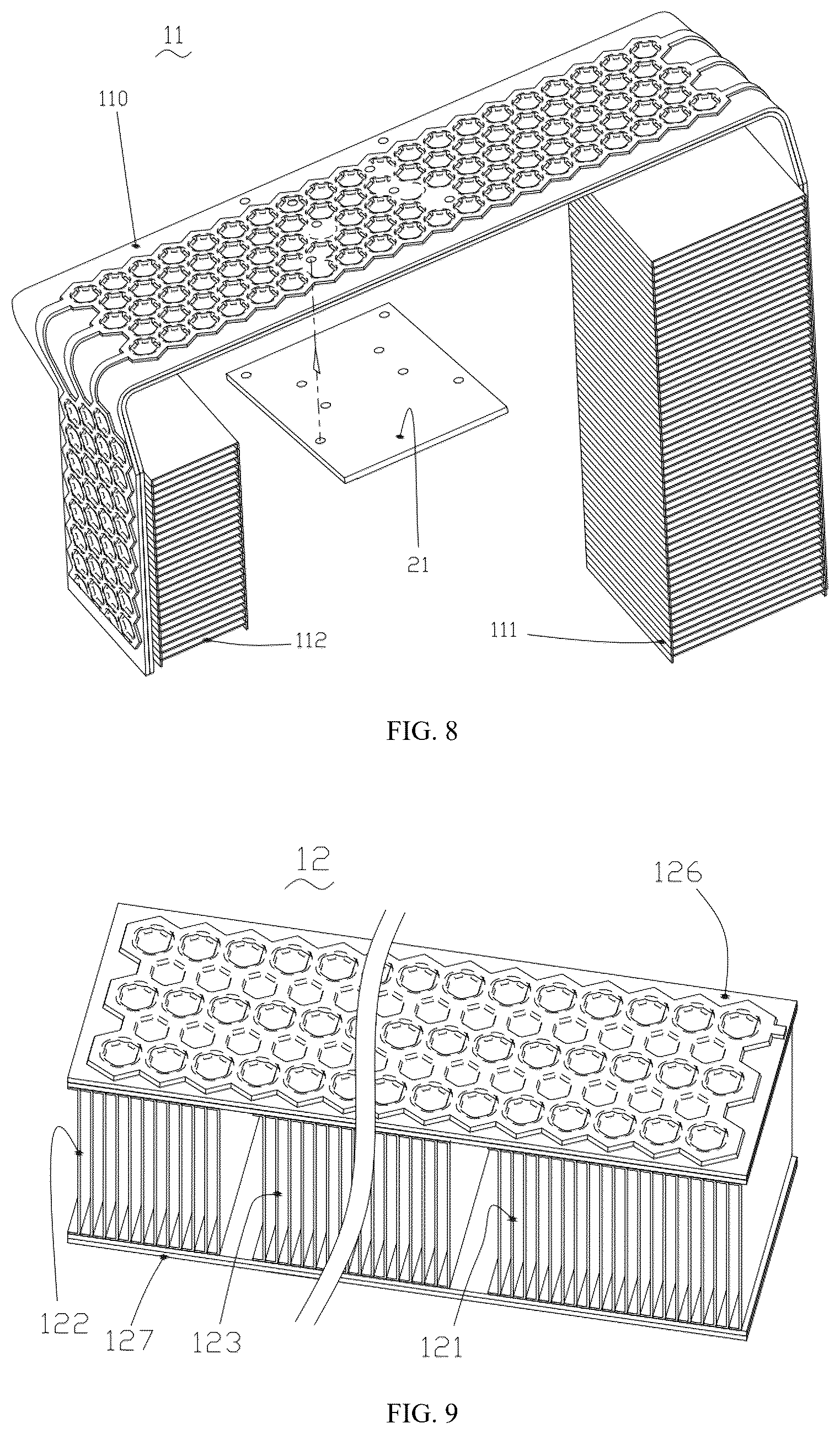 Patent US12422740 Figure 5 – Projector with thermal superconducting material for heat dissipation
