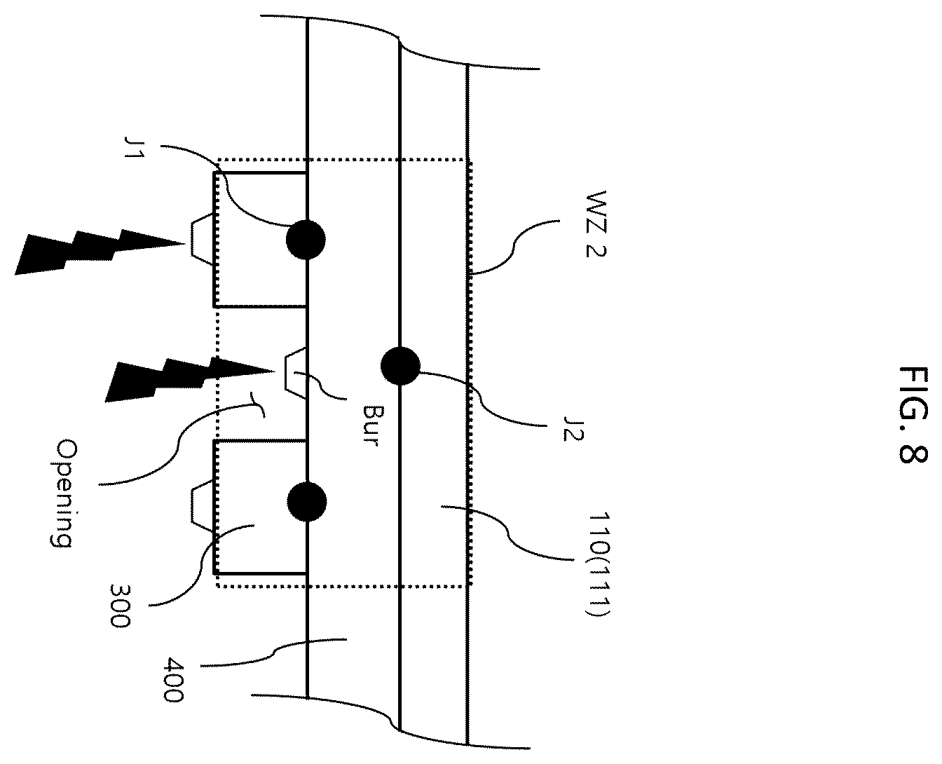 Patent US12422742 Figure 8 – Method of manufacturing deposition mask frame assembly for display panel