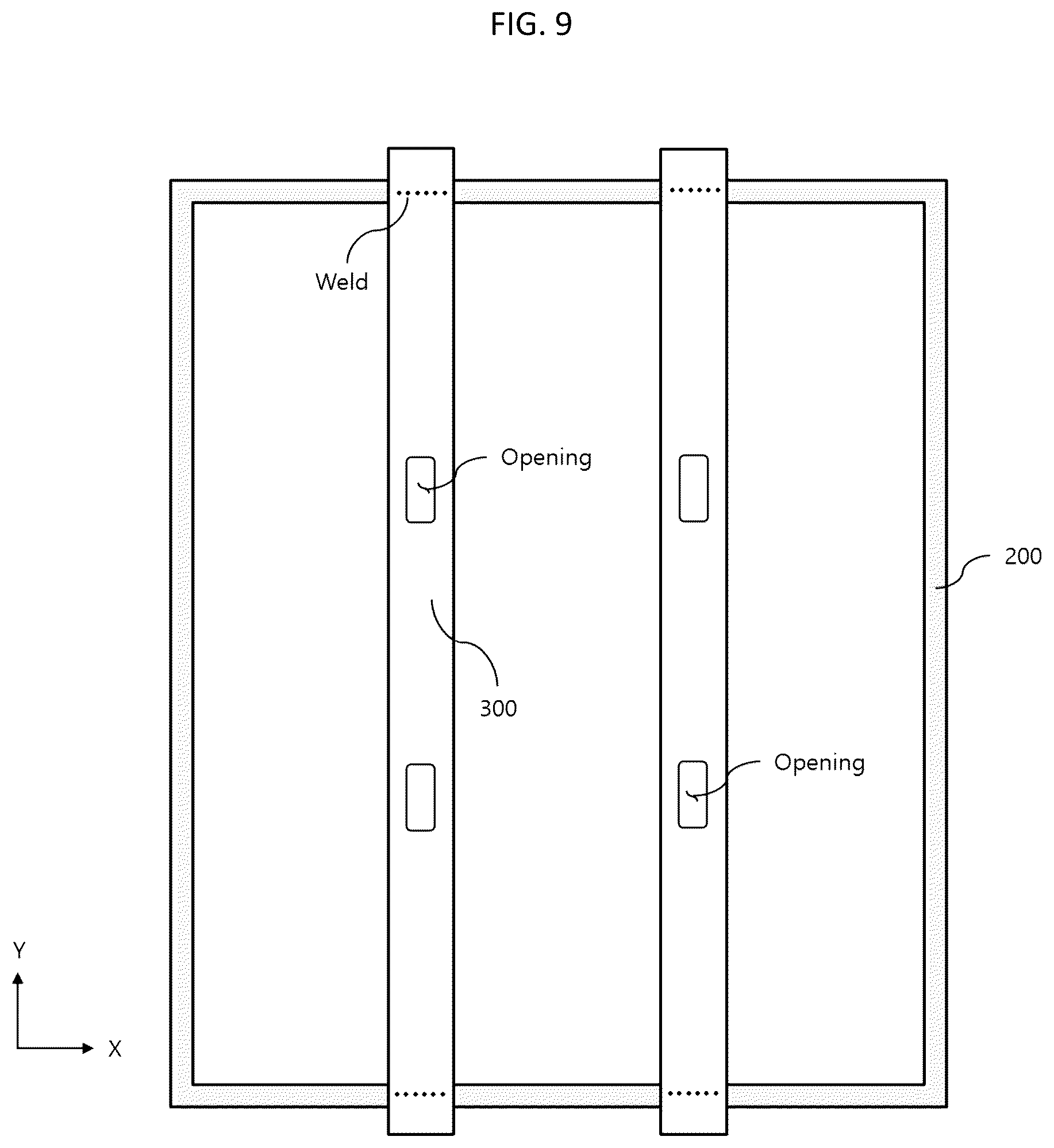 Patent US12422742 Figure 9 – Method of manufacturing deposition mask frame assembly for display panel