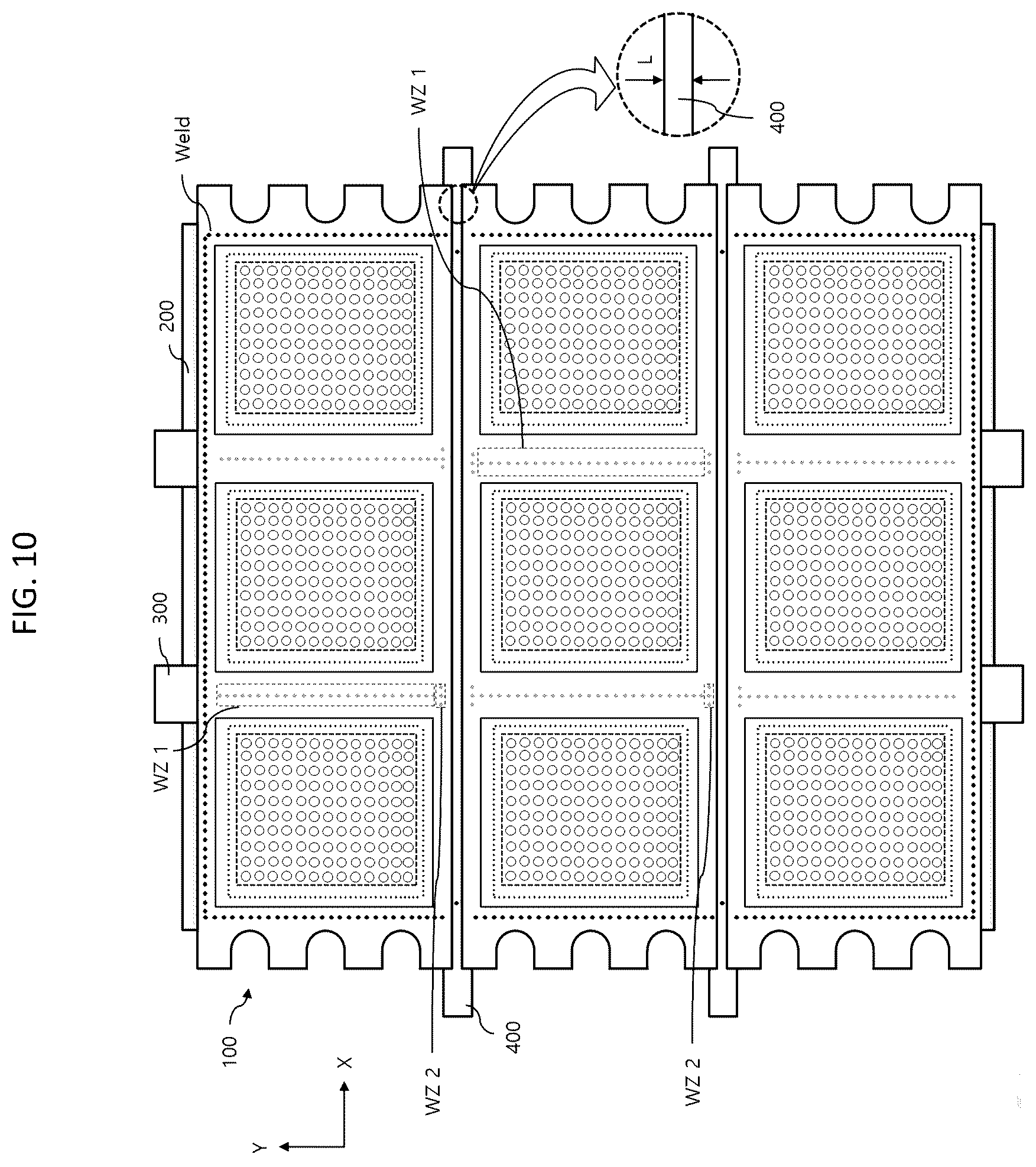 Patent US12422742 Figure 10 – Method of manufacturing deposition mask frame assembly for display panel