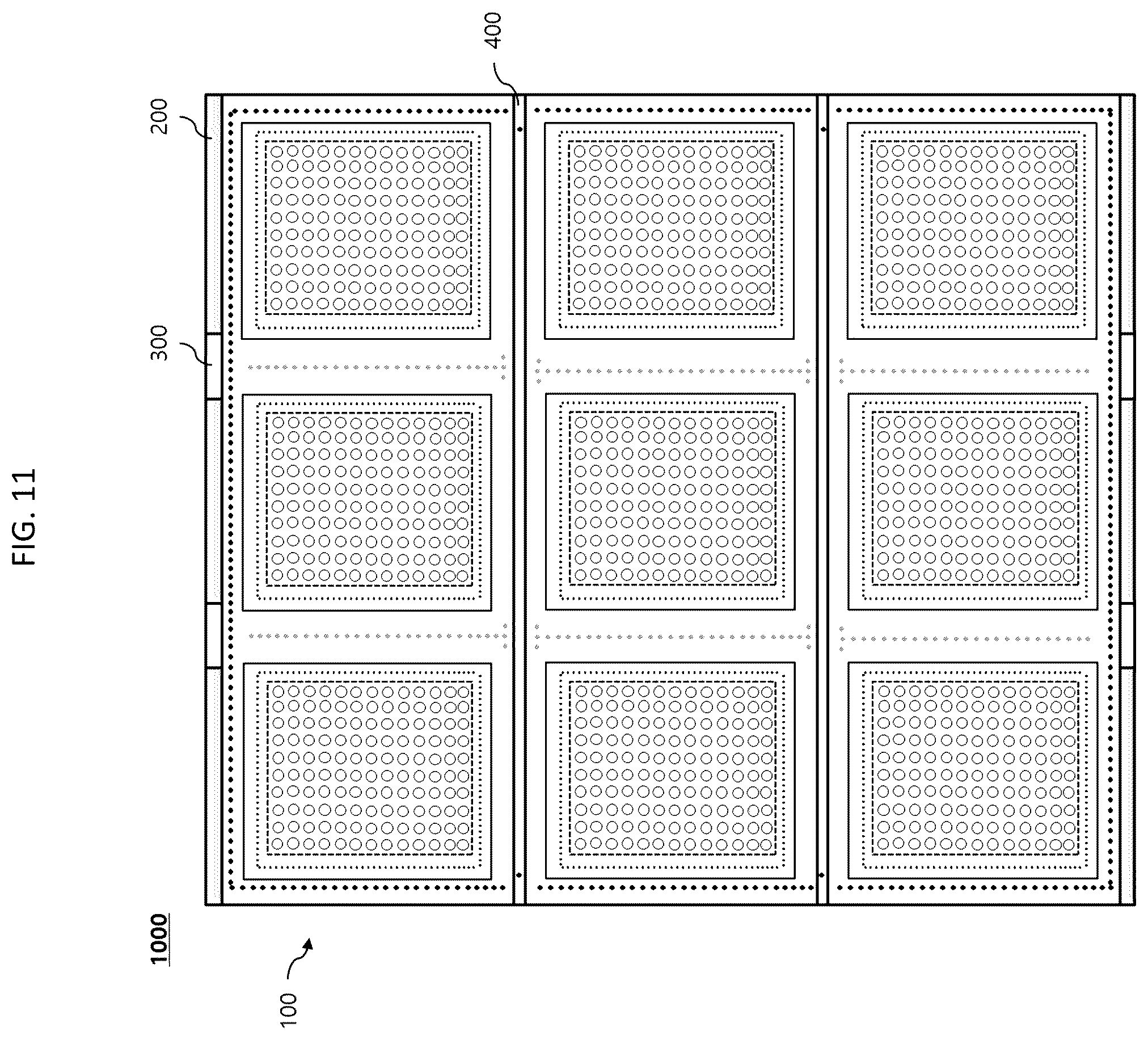 Patent US12422742 Figure 11 – Method of manufacturing deposition mask frame assembly for display panel