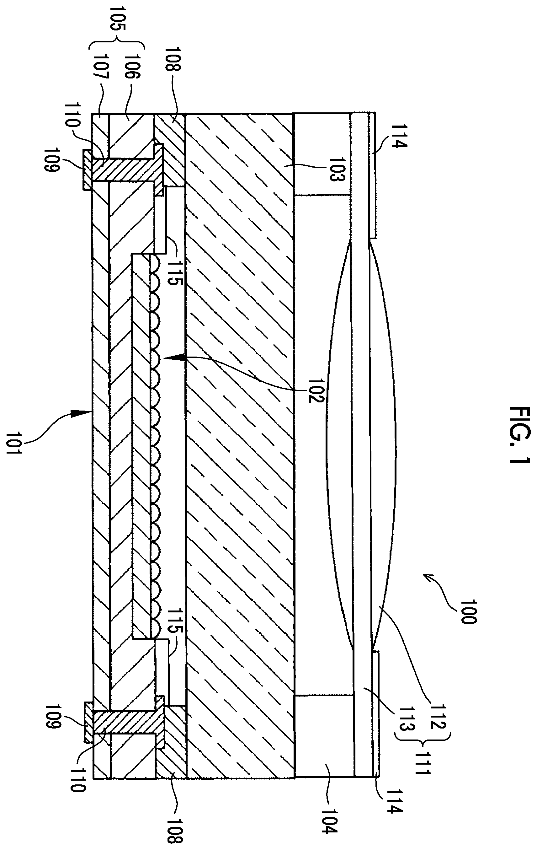 Patent US12422746 Figure 1 – Photosensitive composition, cured film, color filter, light shielding film, optical element, solid-state imaging element, infrared sensor, and headlight unit