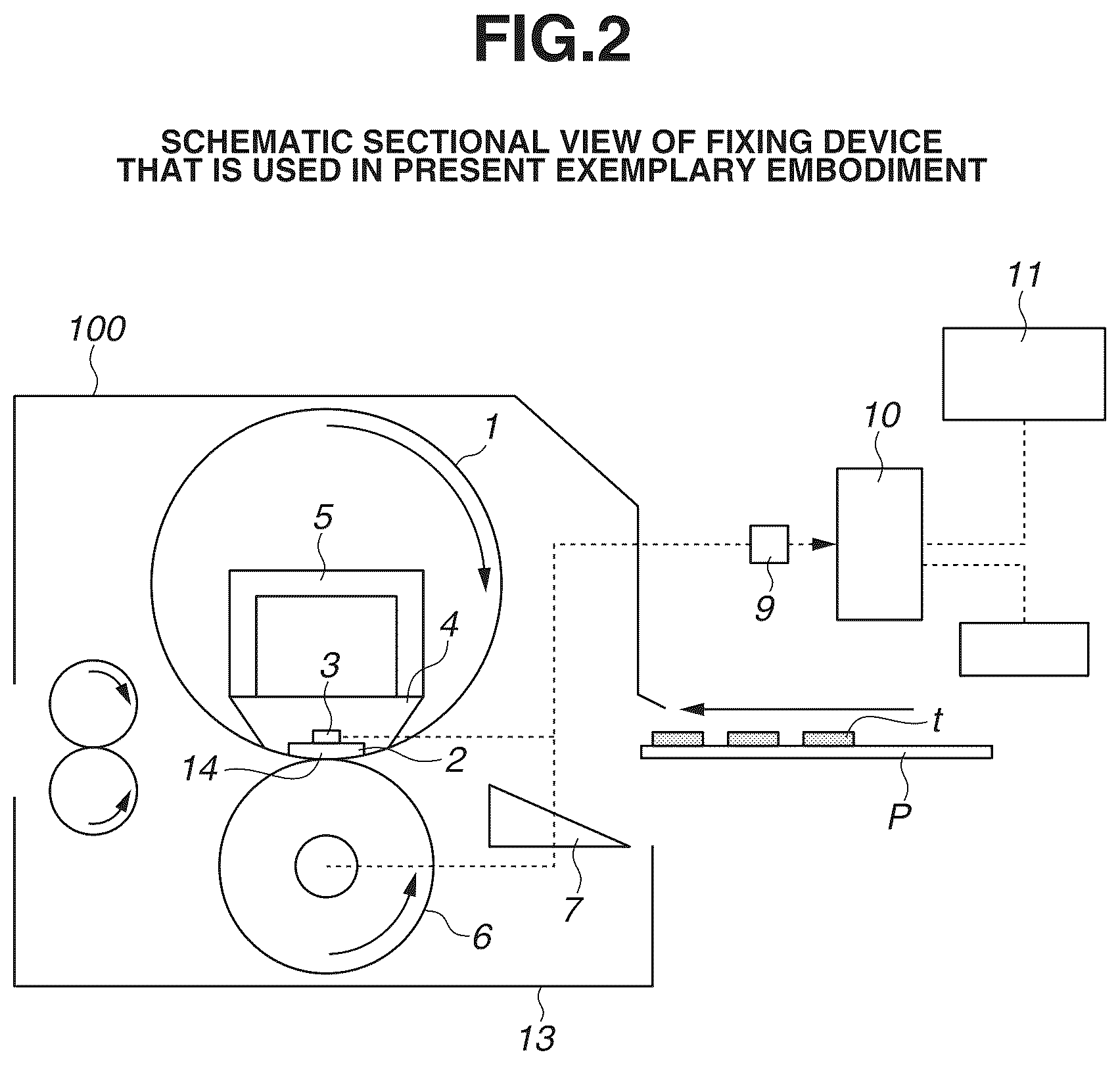 Patent US12422761 Figure 2 – Fixing member
