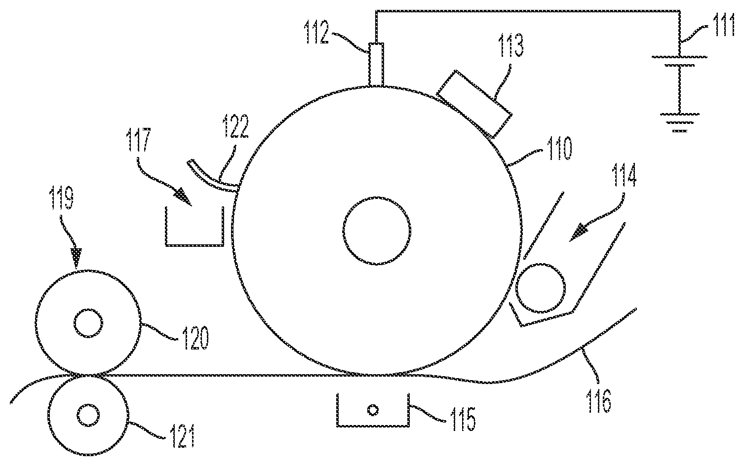 Patent US12422762 Figure 1 – Antimicrobial toner particles